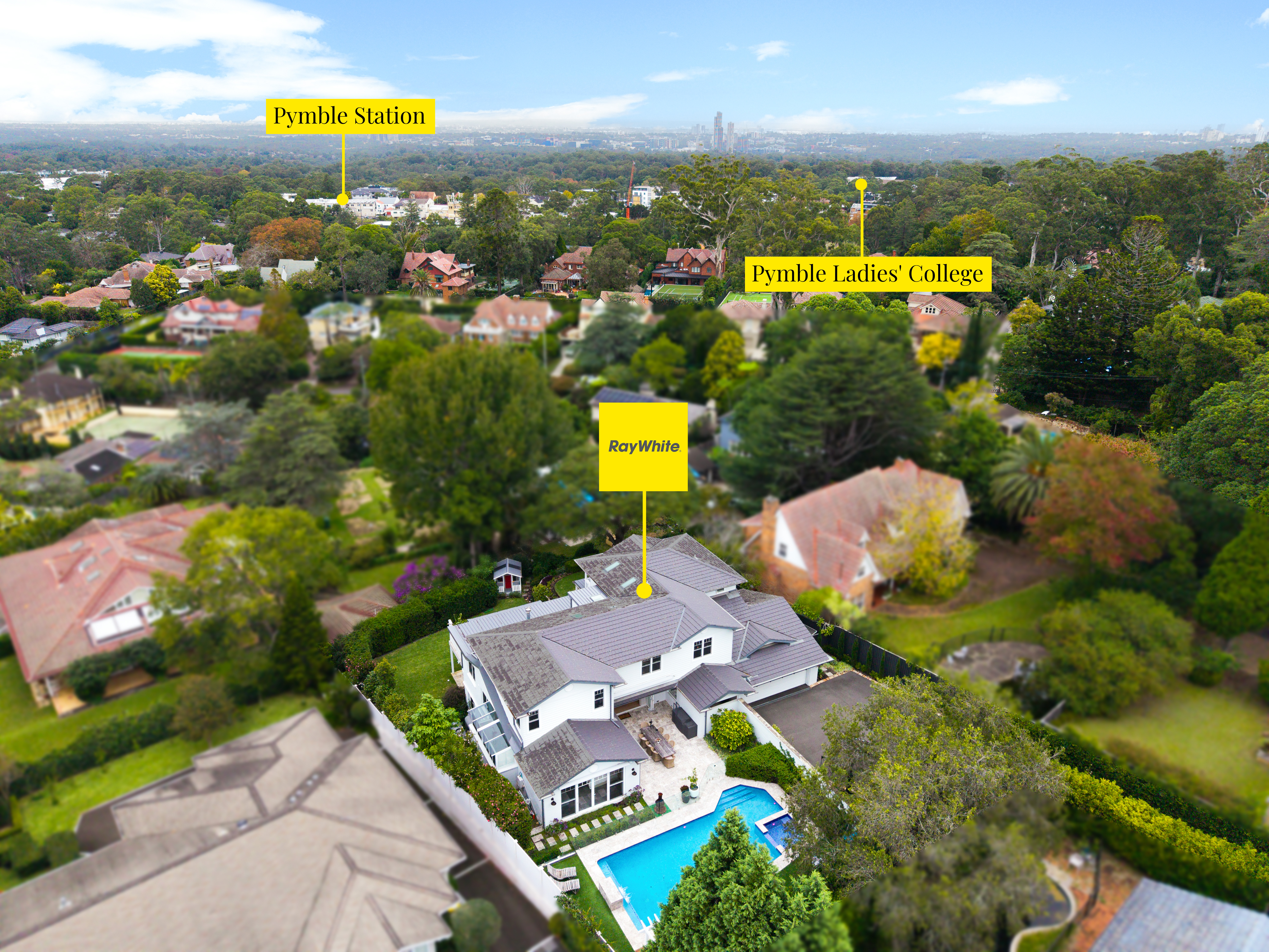 5-bedroom house at 33A TELEGRAPH ROAD, Pymble NSW 2073, Ku-Ring-Gai, New South Wales
