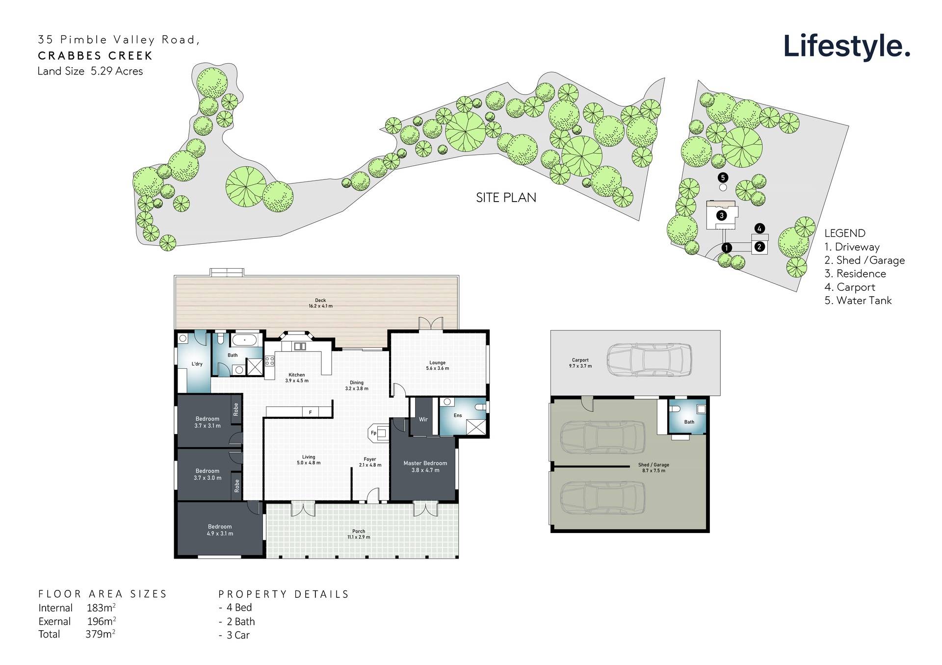 4-bedroom house at 35 Pimble Valley Road, Crabbes Creek, NSW 2483, Tweed, New South Wales