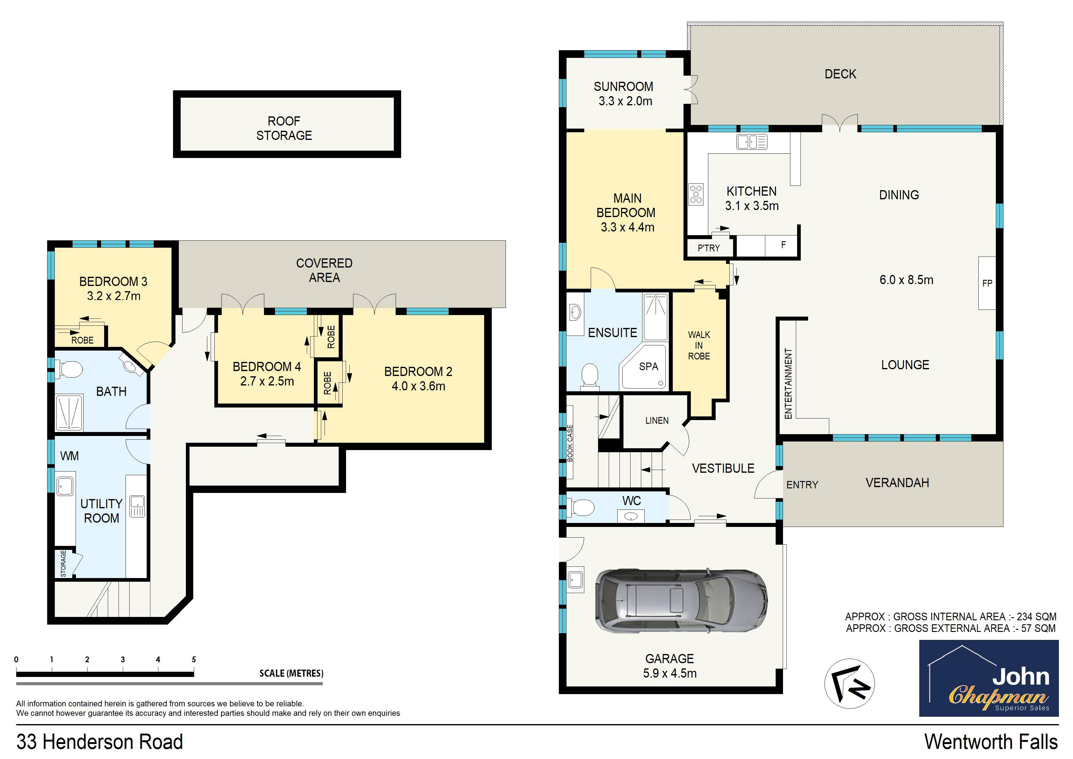 4-bedroom house at 33 HENDERSON ROAD, Wentworth Falls NSW 2782, Blue Mountains, New South Wales
