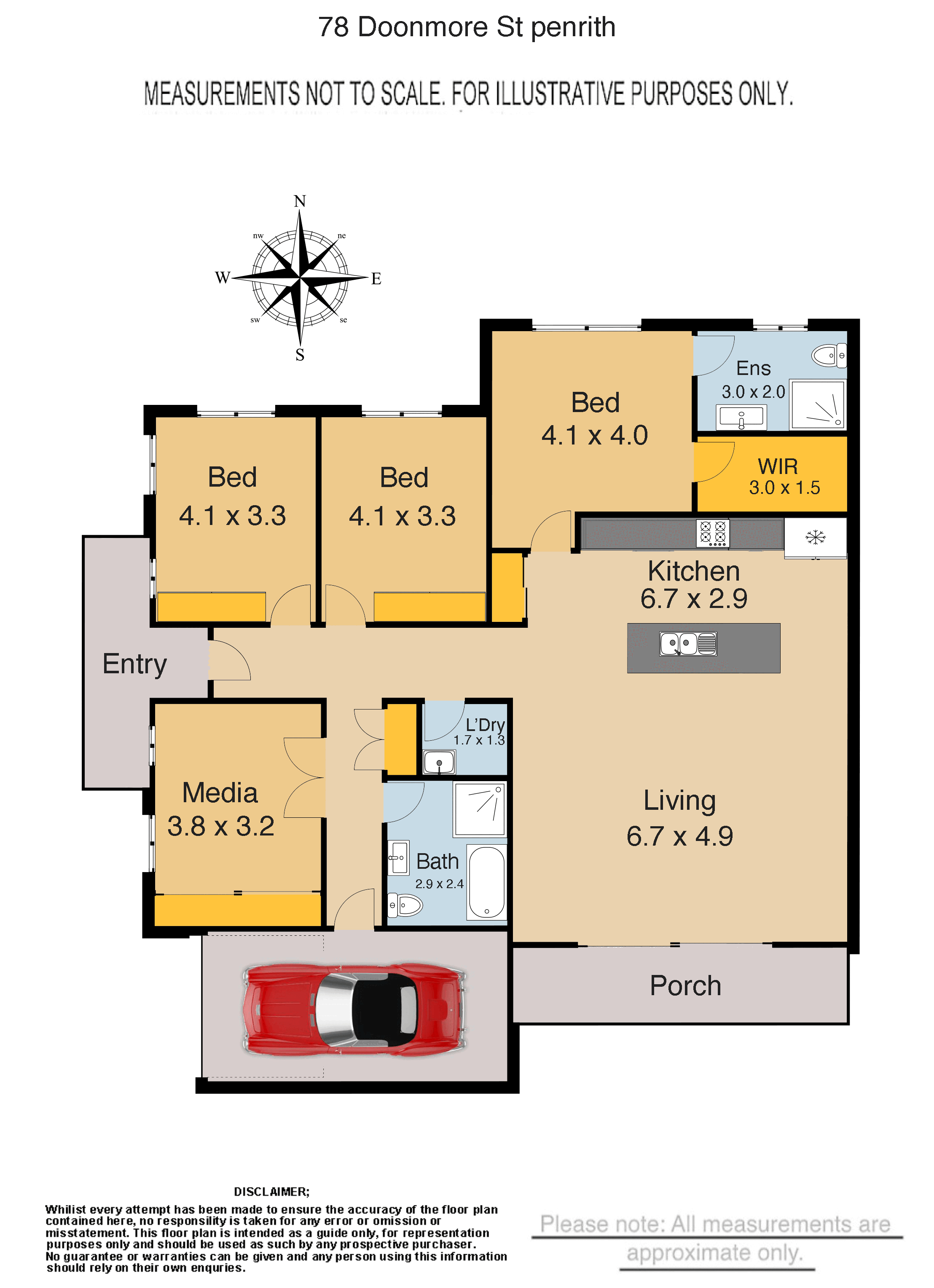 4-bedroom unit at 78 DOONMORE STREET, Penrith NSW 2750, Penrith, New South Wales