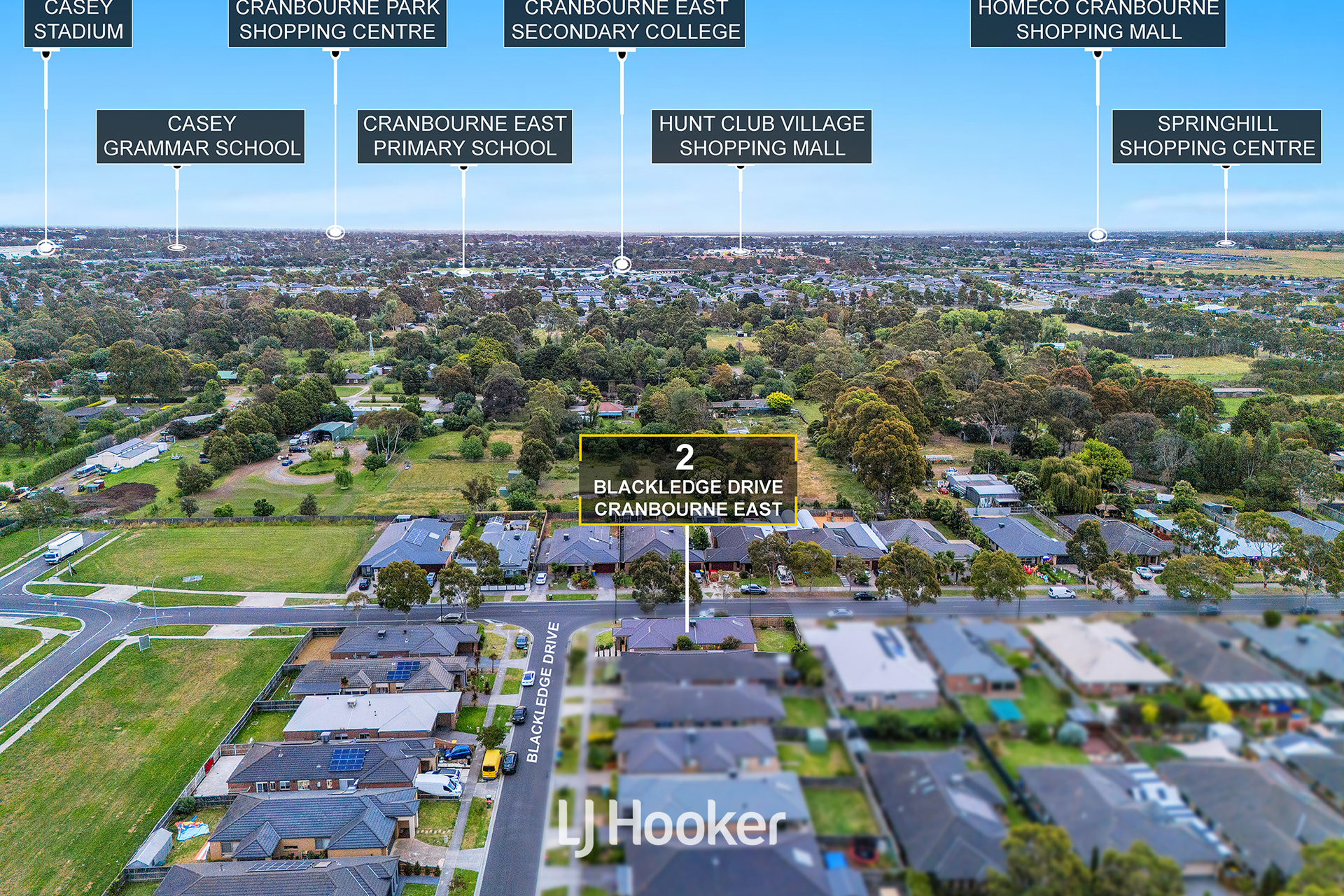 4-bedroom house at 2 BLACKLEDGE DRIVE, Cranbourne East VIC 3977, Casey, Victoria