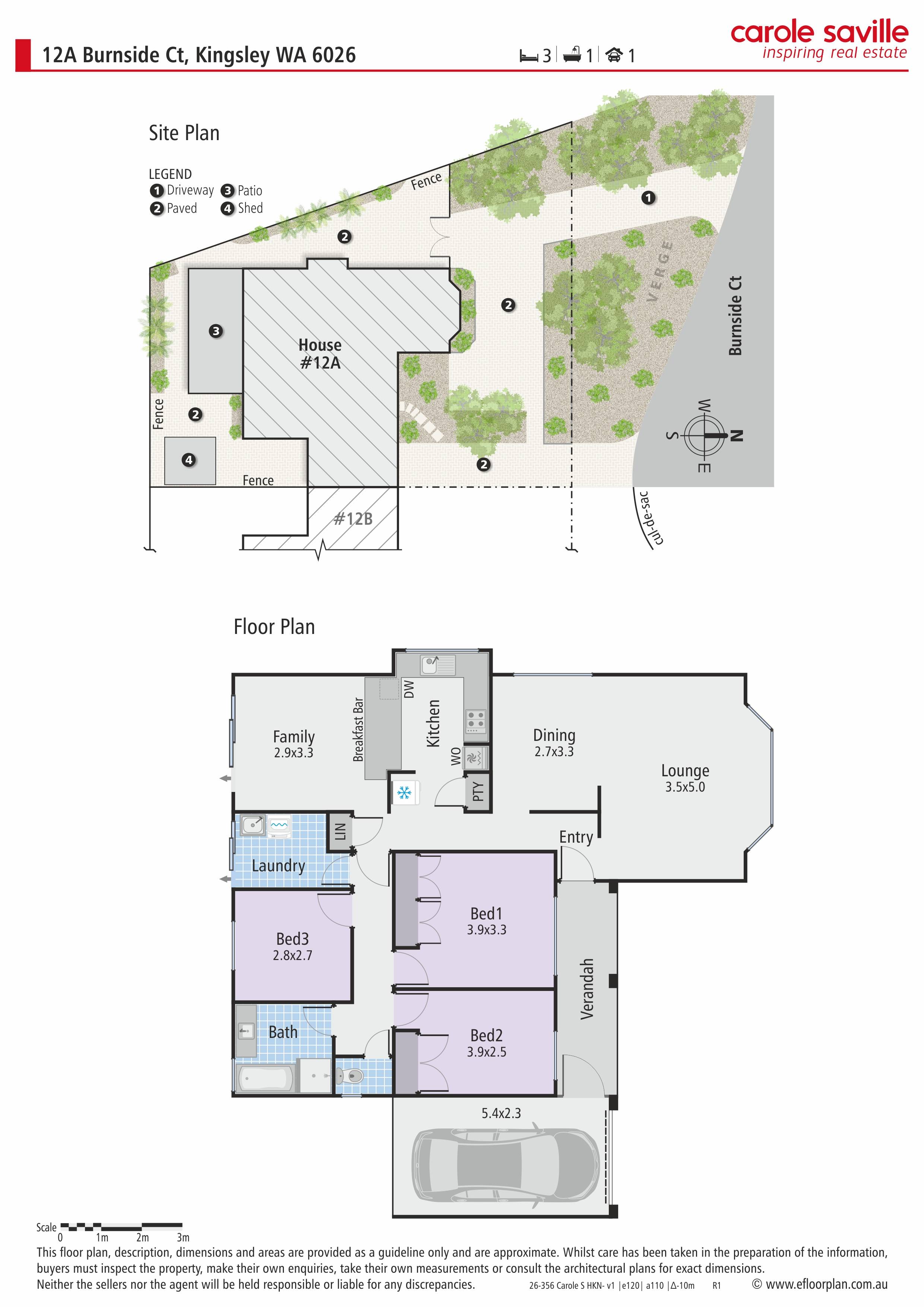 3-bedroom unit at 12A Burnside Court, Kingsley, WA 6026, Joondalup, Western Australia