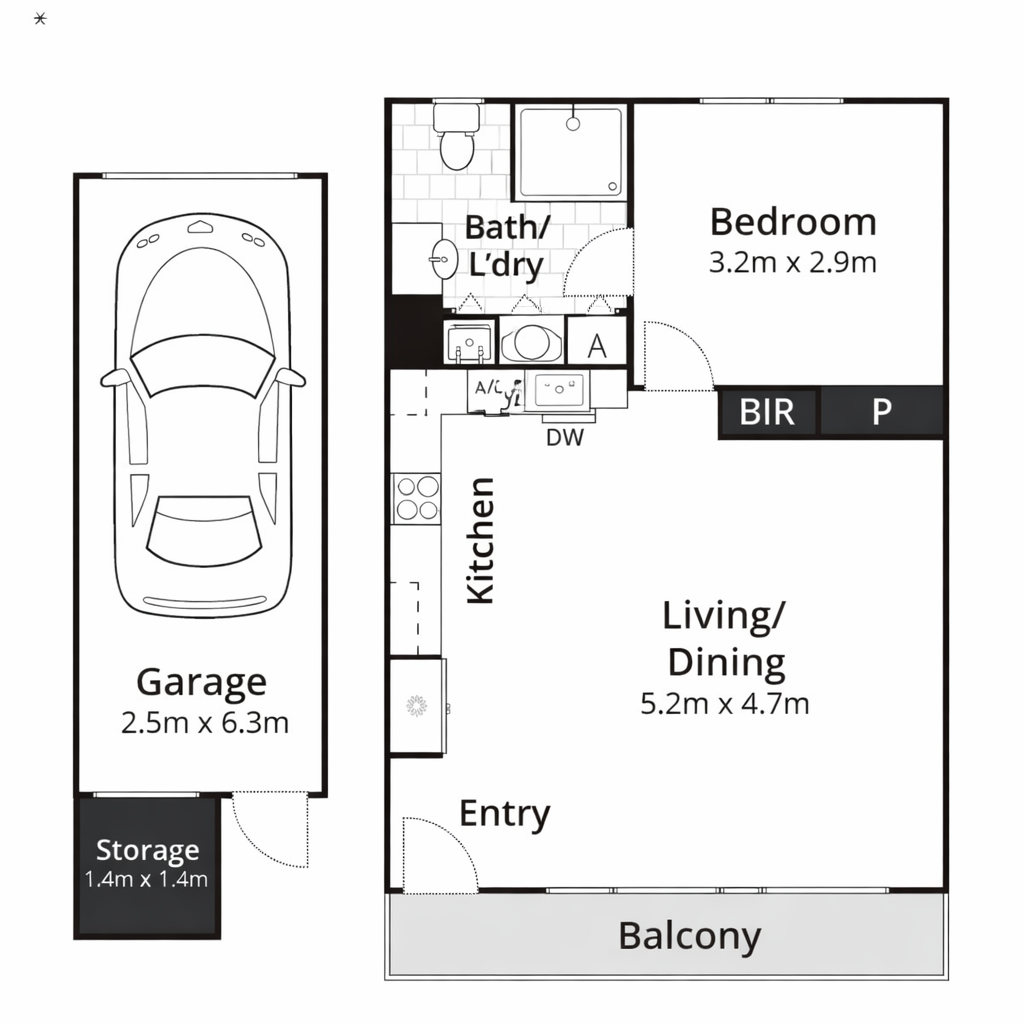 1-bedroom unit at 4 10 FITZROY STREET, GEELONG VIC 3220, Greater Geelong, Victoria