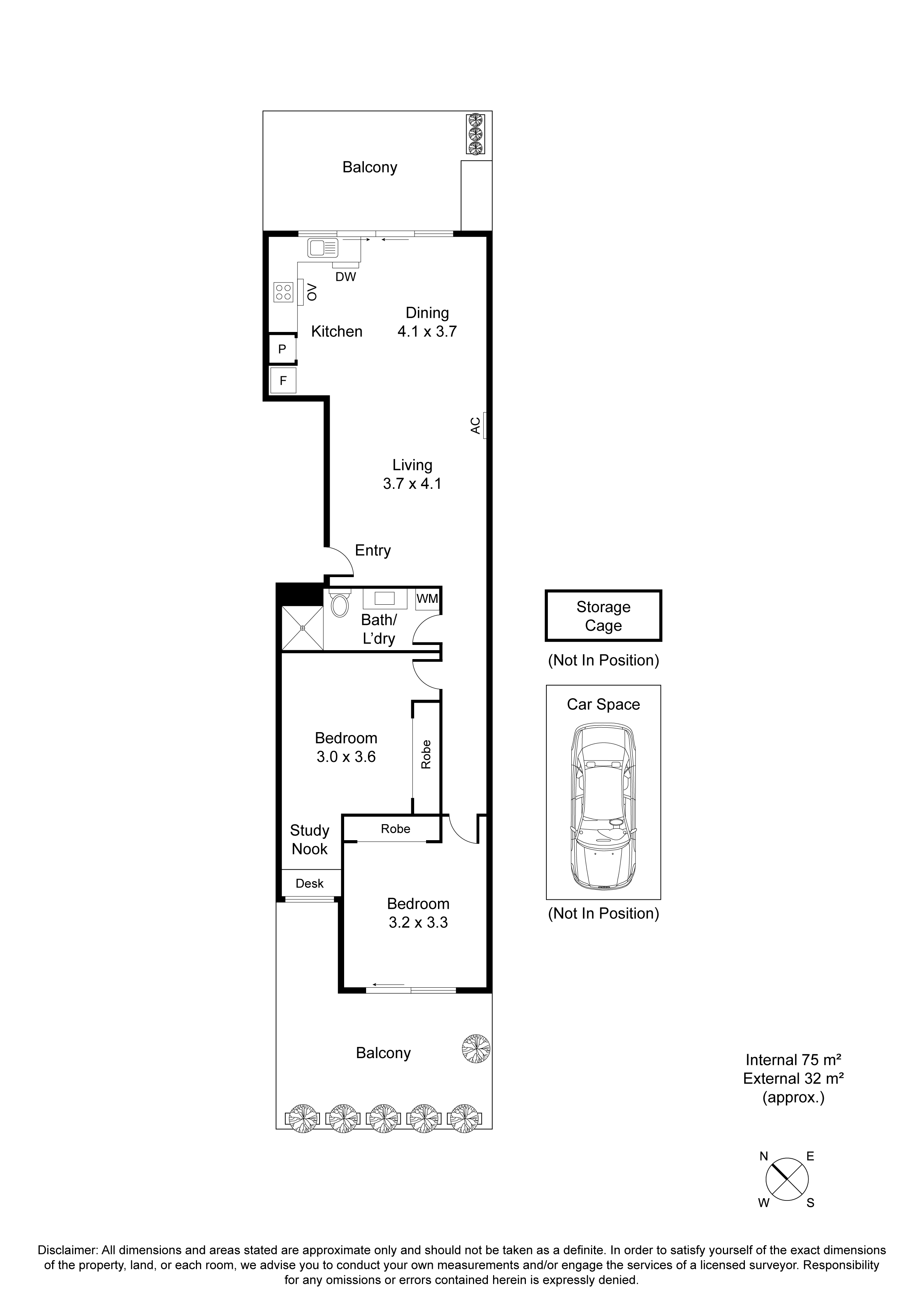 2-bedroom unit at 8/657 Nepean Highway, Brighton East, VIC 3187, Bayside (Vic.), Victoria