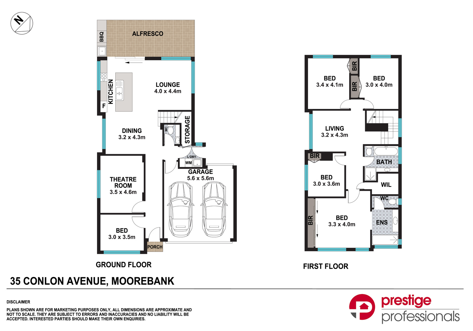 5-bedroom house at 35 CONLON AVENUE, Moorebank NSW 2170, Liverpool, New South Wales