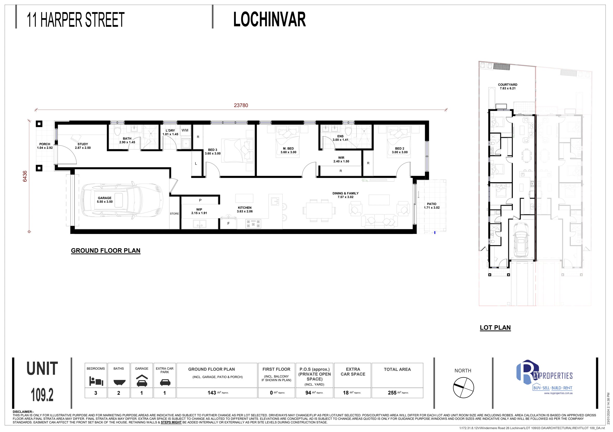 3-bedroom unit at Lot 109.2/26   Windermere Road, Lochinvar, Nsw, 2321, Maitland, New South Wales