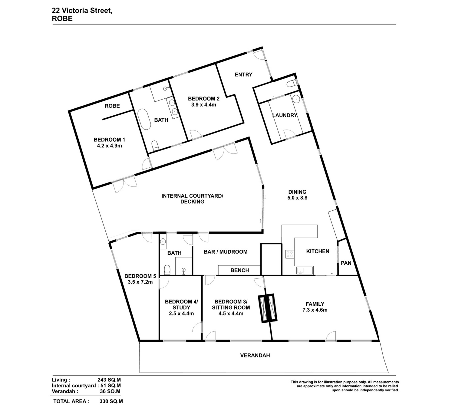 4-bedroom house at 22-24 Victoria Street, Robe, Sa, 5276, Robe, South Australia