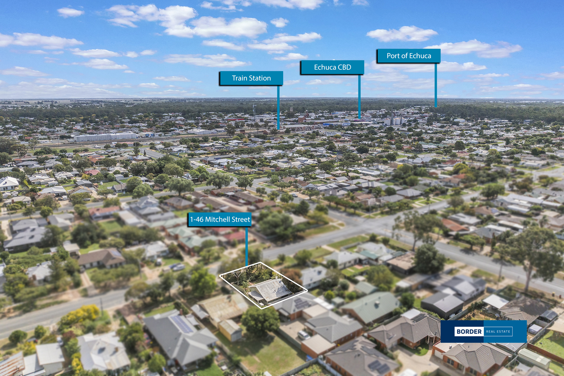 2-bedroom house at 1 46 MITCHELL STREET, ECHUCA VIC 3564, Campaspe, Victoria