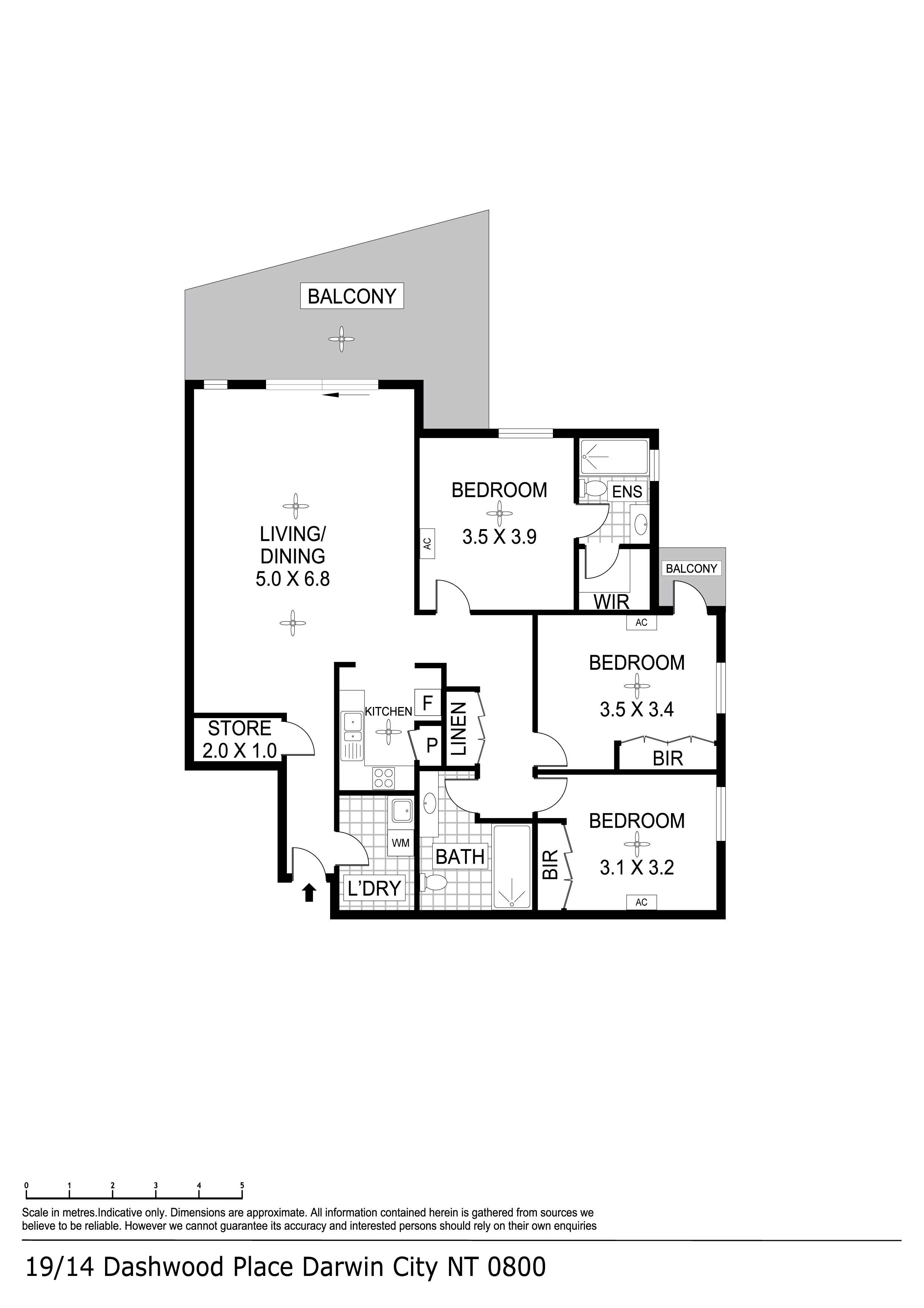 3-bedroom unit at 19/14 Dashwood Place, Darwin City, Nt, 0800, Darwin, Northern Territory