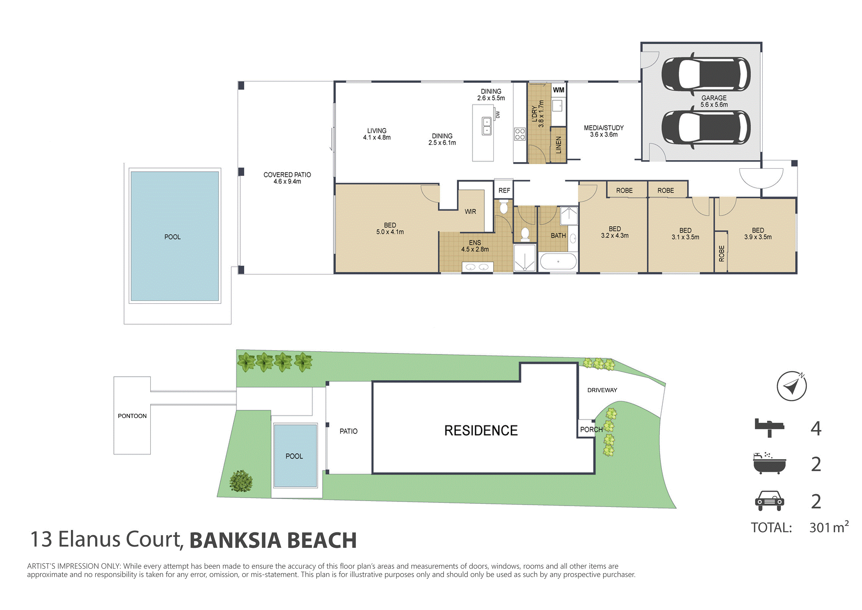 13 ELANUS COURT, Banksia Beach QLD 4507 - Image 3