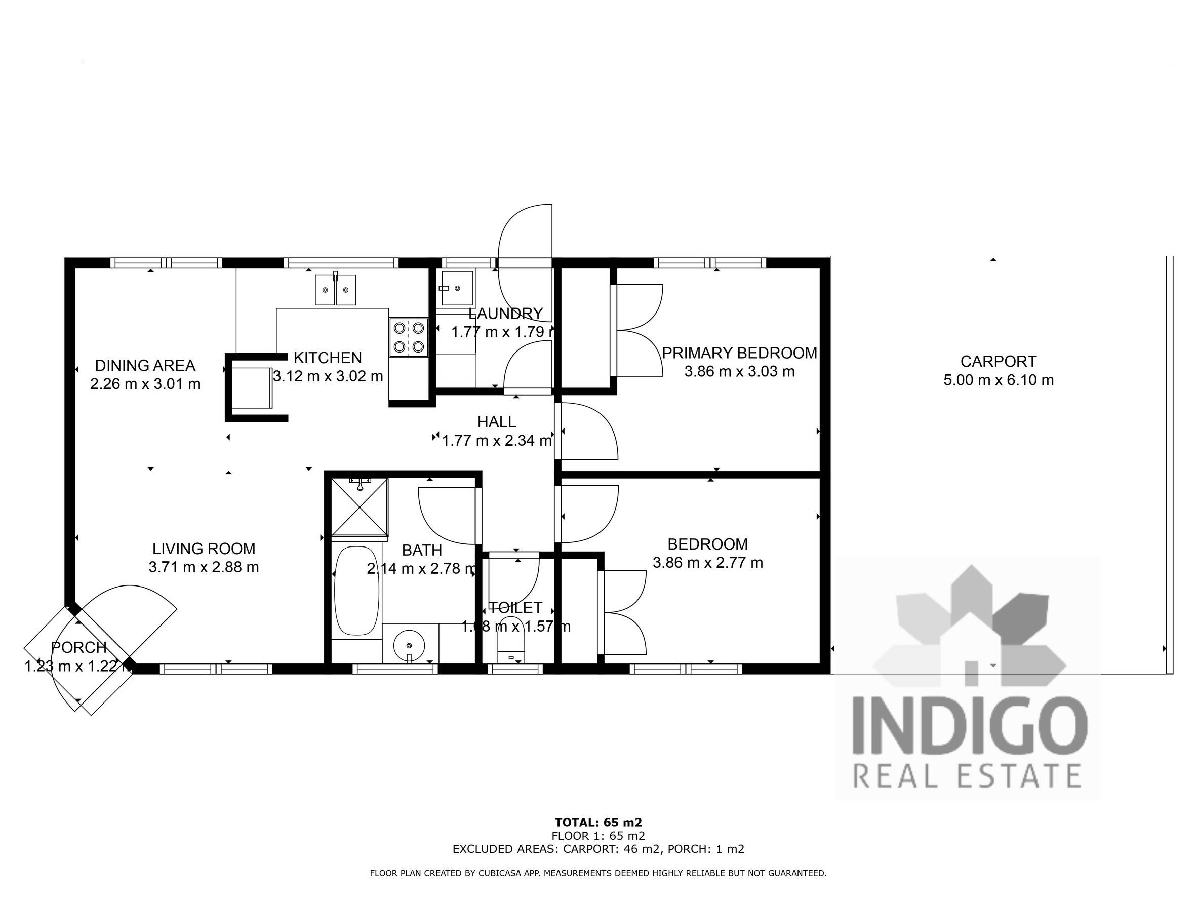 2-bedroom unit at 2/19 John Street, Beechworth, VIC 3747, Indigo, Victoria