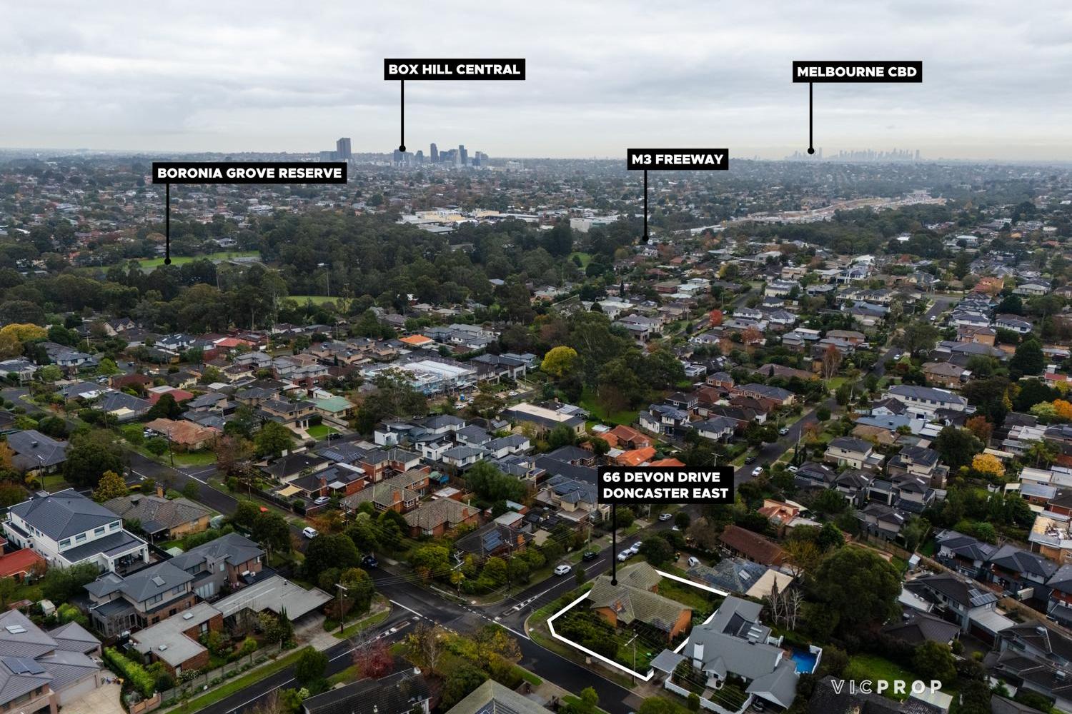 3-bedroom house at 66 DEVON DRIVE, Doncaster East VIC 3109, Manningham, Victoria