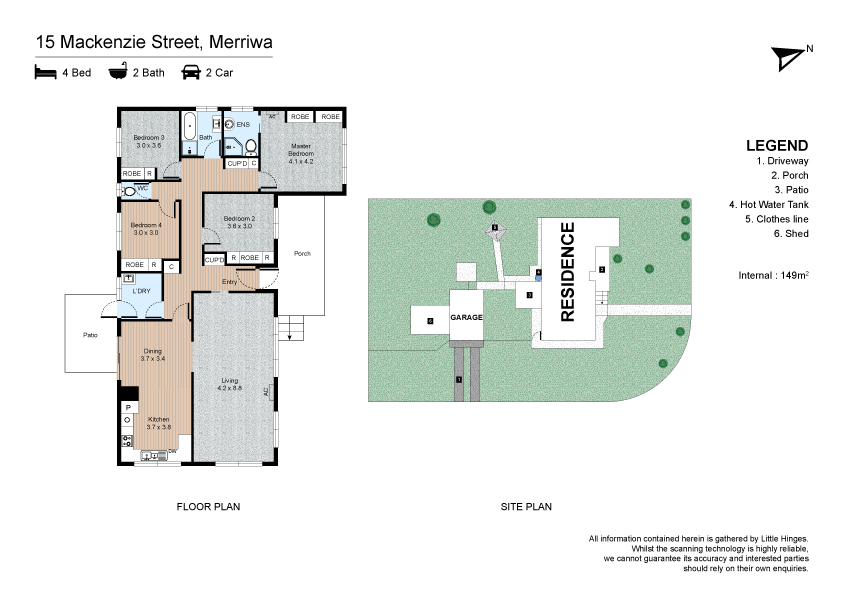 4-bedroom house at 15 MACKENZIE STREET, Merriwa NSW 2329, Upper Hunter, New South Wales