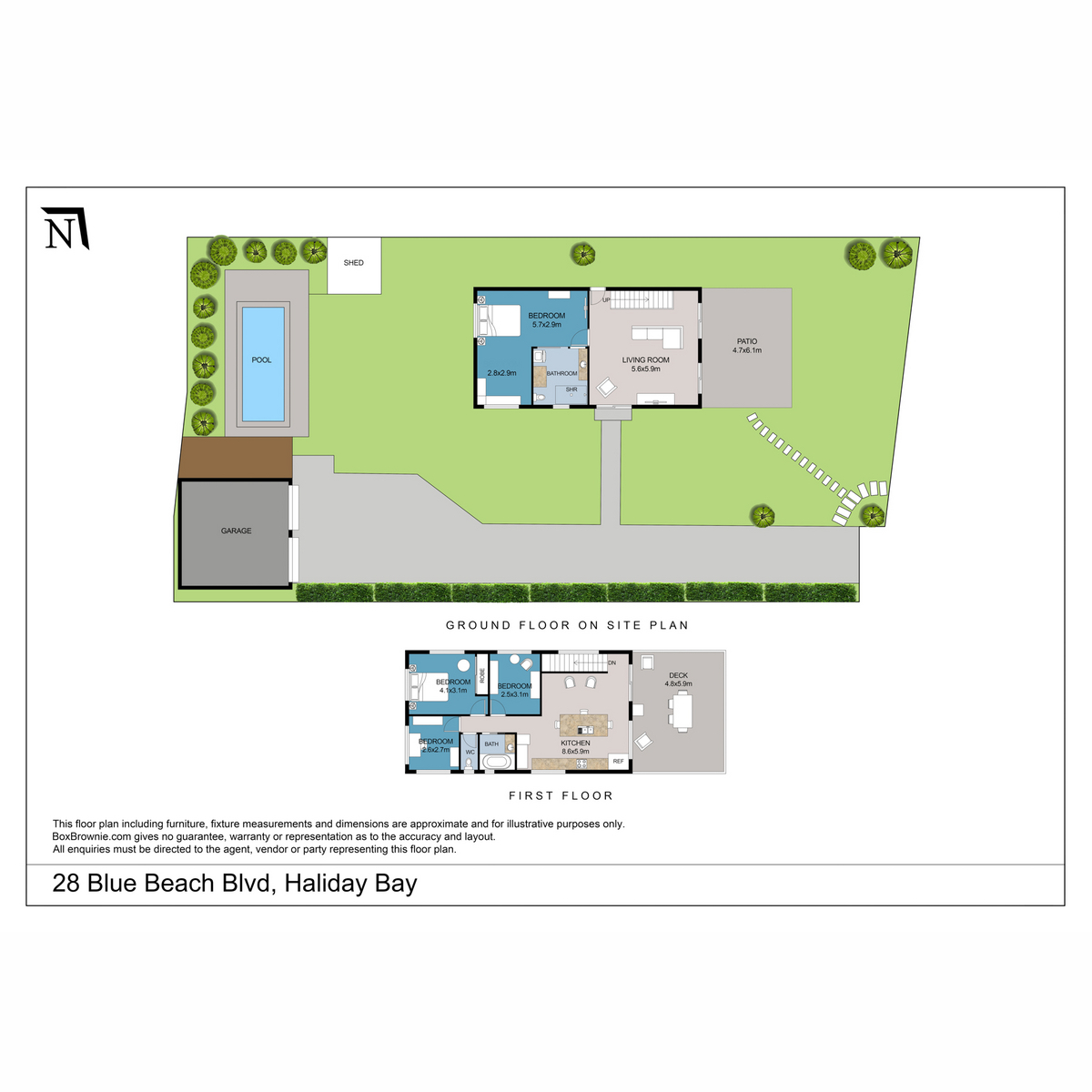 4-bedroom house at 28 Blue Beach Boulevard, Haliday Bay, QLD 4740, Mackay, Queensland