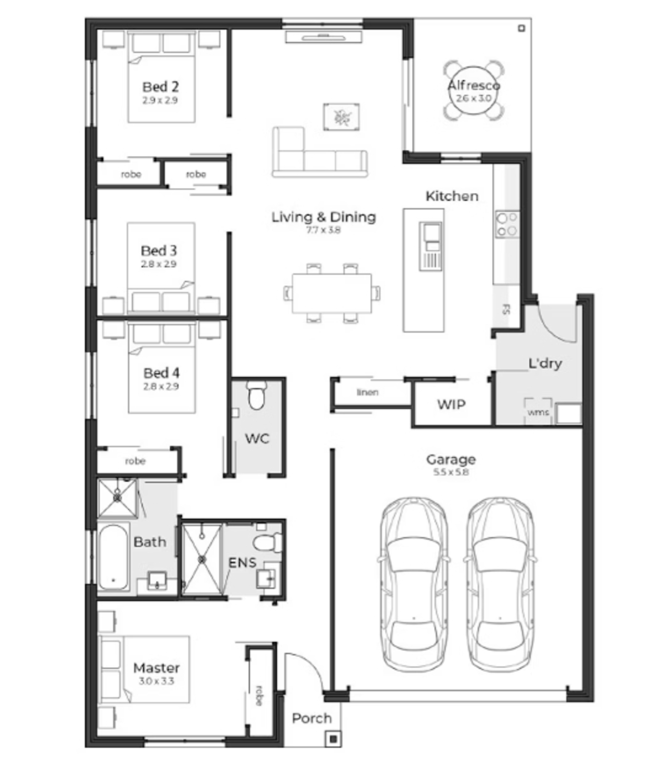 4-bedroom house at 39/183 Springfield Road, Oran Park, NSW 2570, Camden, New South Wales