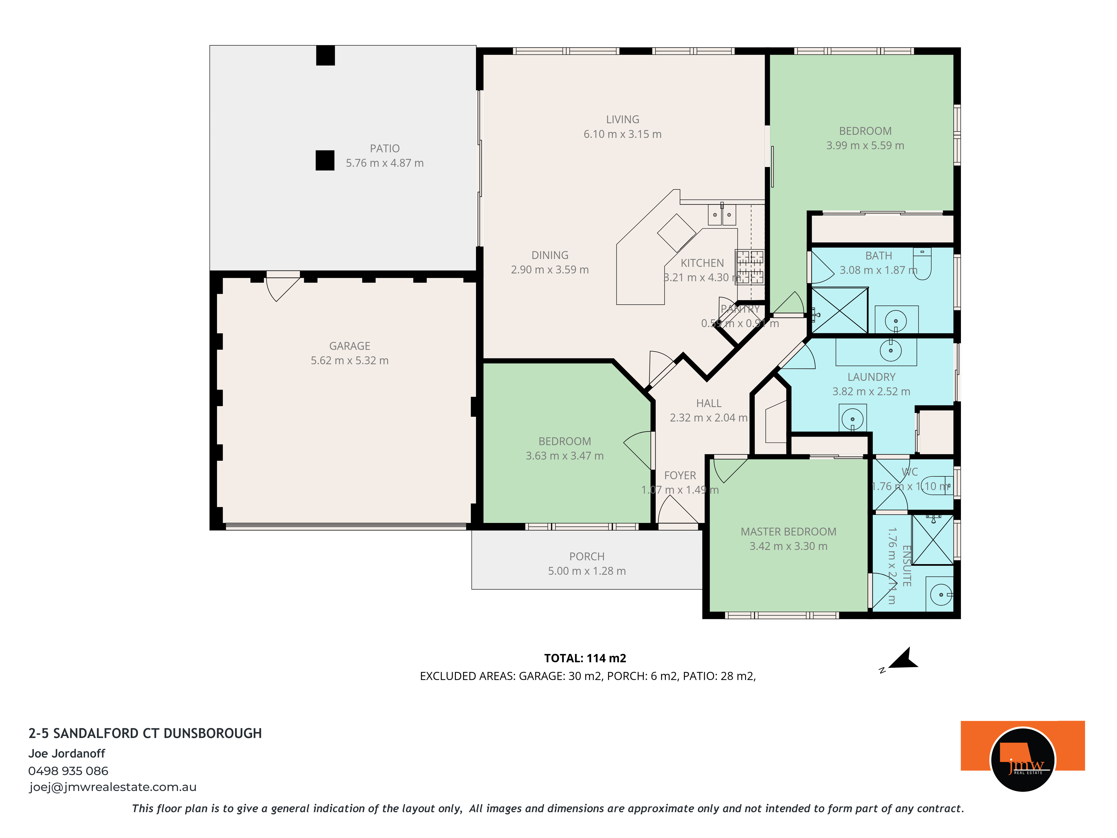 3-bedroom house at 2/5 Sandalford Court, Dunsborough, WA 6281, Busselton, Western Australia