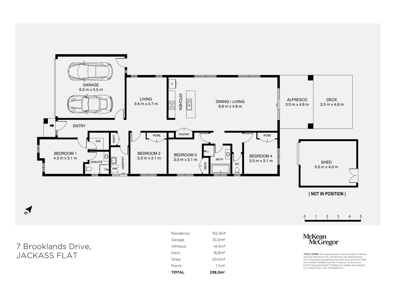 4-bedroom house at 7 Brooklands Drive, Jackass Flat, VIC 3556, Greater Bendigo, Victoria