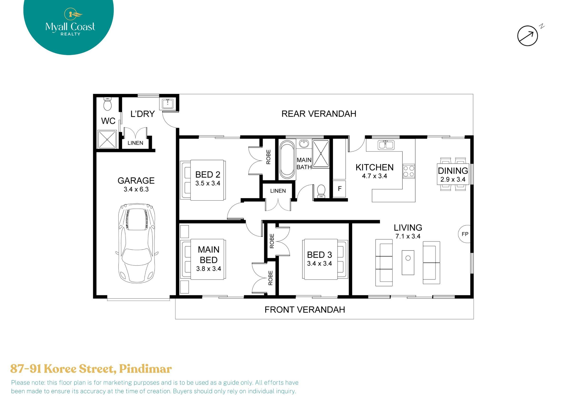 3-bedroom house at 87-91 Koree Street, Pindimar, NSW 2324, Mid-Coast, New South Wales
