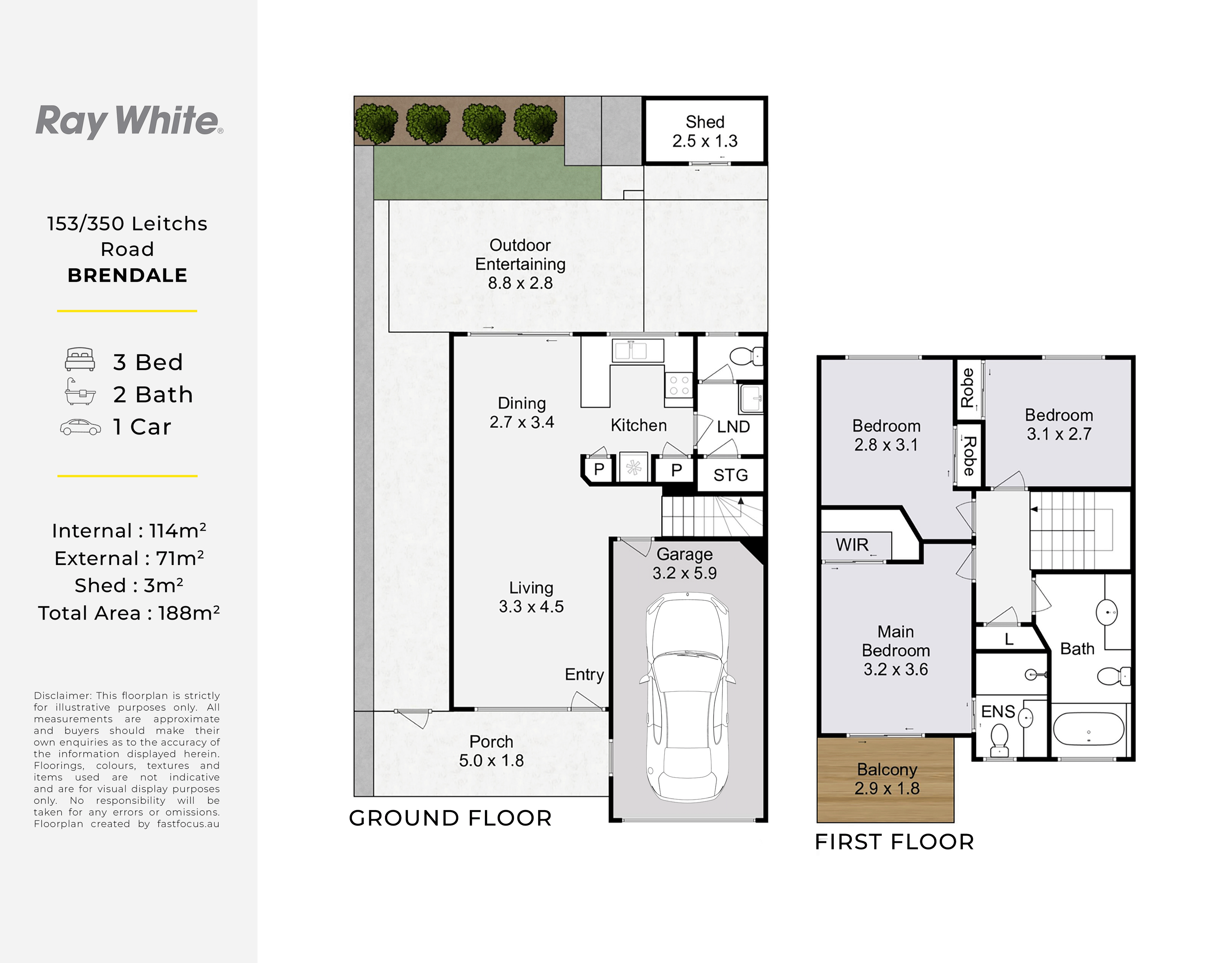 3-bedroom unit at 153 350 LEITCHS ROAD, BRENDALE QLD 4500, Moreton Bay, Queensland