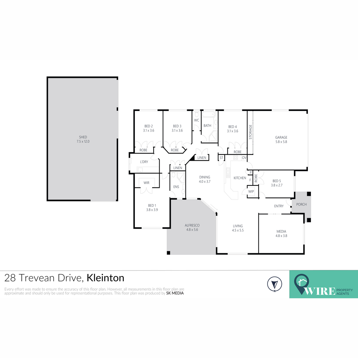 5-bedroom house at 28 Trevean Drive, Kleinton, QLD 4352, Toowoomba, Queensland