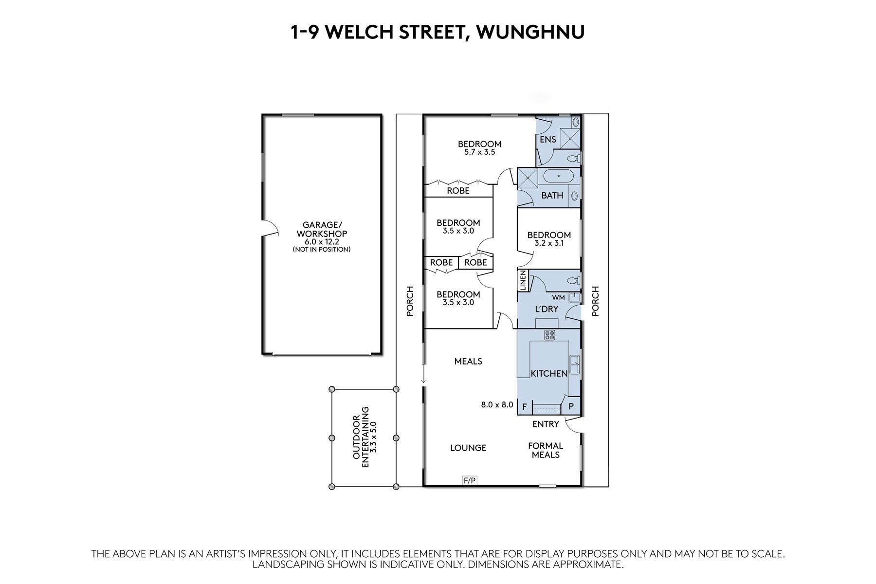 4-bedroom house at 1-9 Welch Street, Wunghnu, VIC 3635, Moira, Victoria