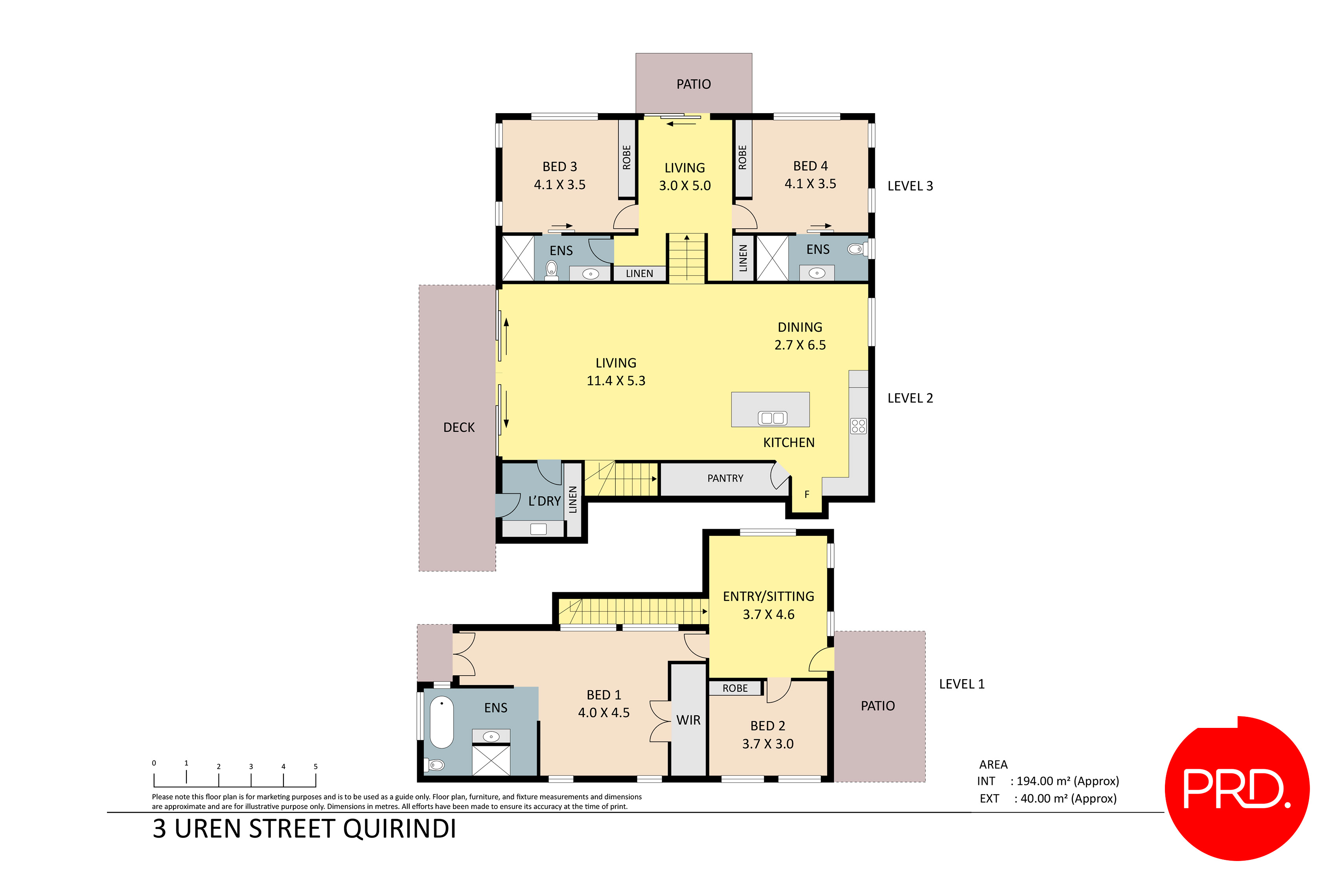 4-bedroom house at 3 Uren Street, Quirindi, NSW 2343, Liverpool Plains, New South Wales