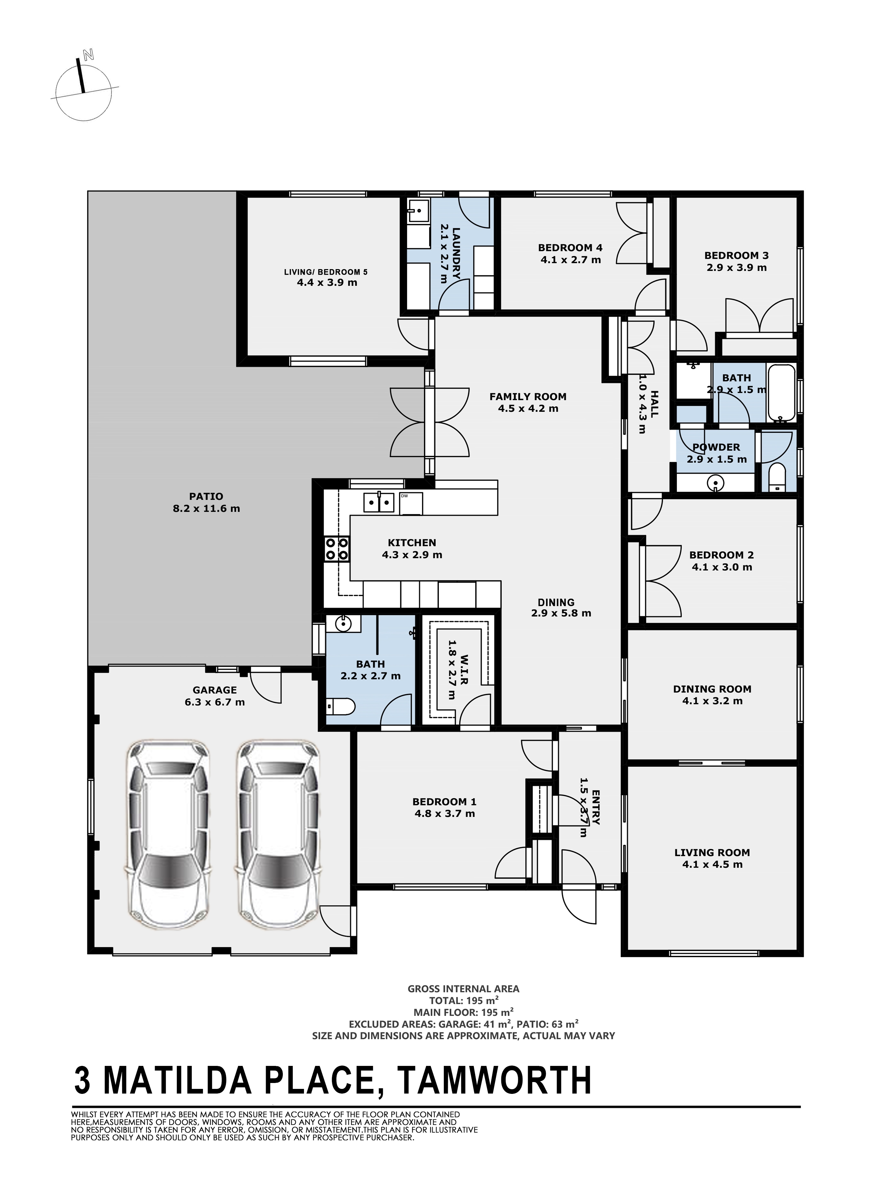 4-bedroom house at 3 Matilda Place, Hillvue, NSW 2340, Tamworth, New South Wales
