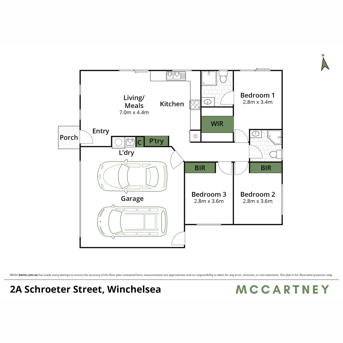 3-bedroom house at 2 Schroeter Street, Winchelsea, VIC 3241, Surf Coast, Victoria