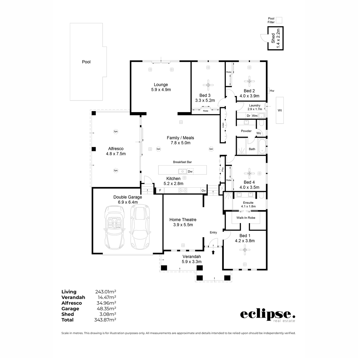4-bedroom house at 6 Filippo Court, Highbury, Sa, 5089, Tea Tree Gully, South Australia