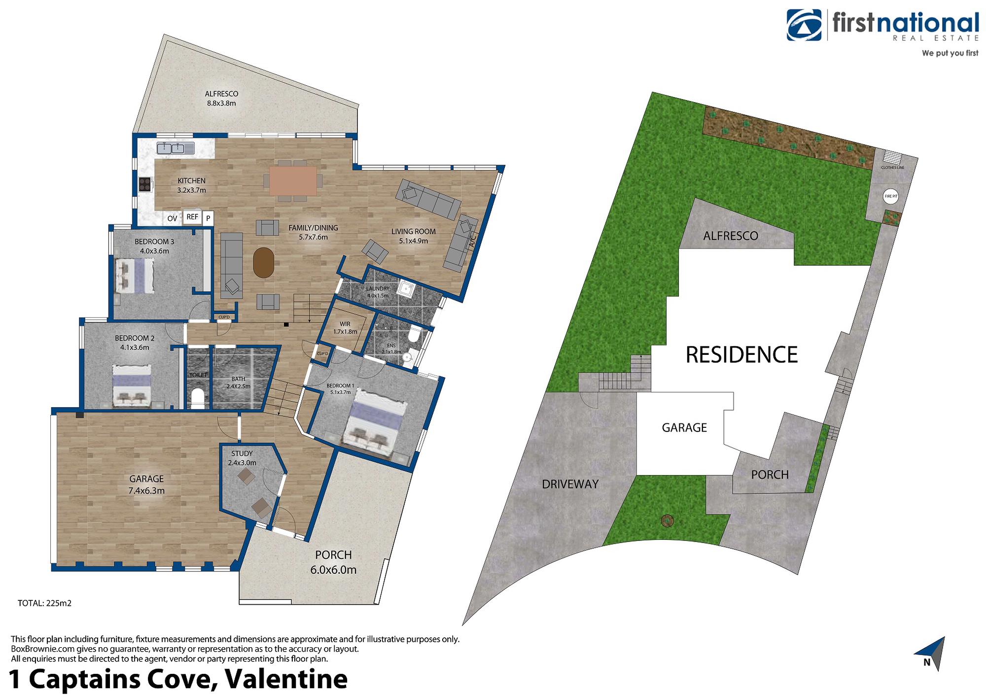 3-bedroom house at 1 Captains Cove, Valentine, NSW 2280, Lake Macquarie, New South Wales