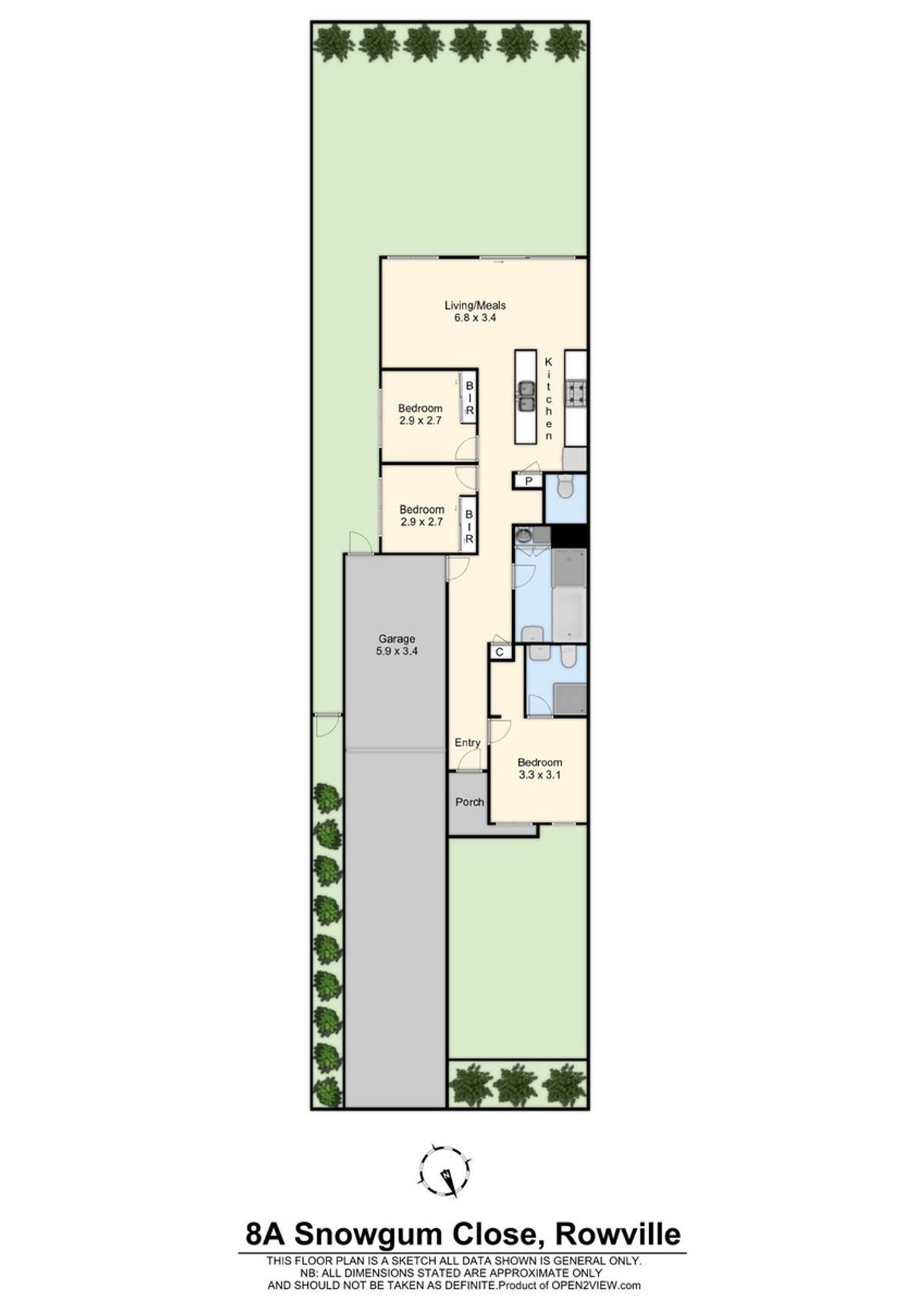 3-bedroom house at 8A Snowgum Close, Rowville, VIC 3178, Knox, Victoria