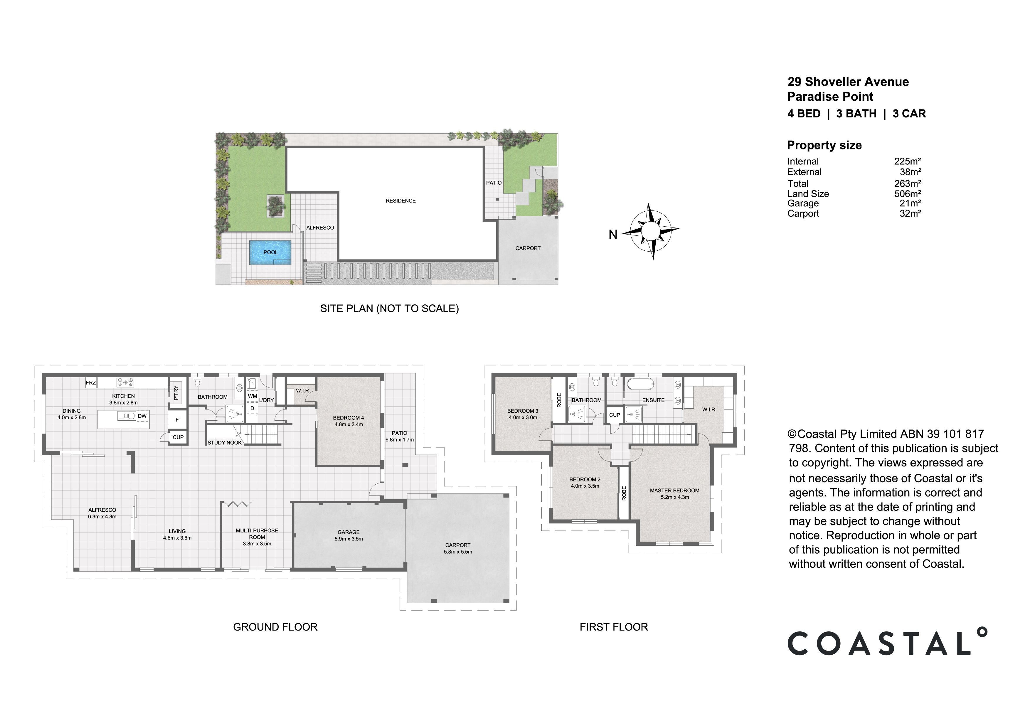 4-bedroom house at 29 SHOVELLER AVENUE, Paradise Point QLD 4216, Gold Coast, Queensland