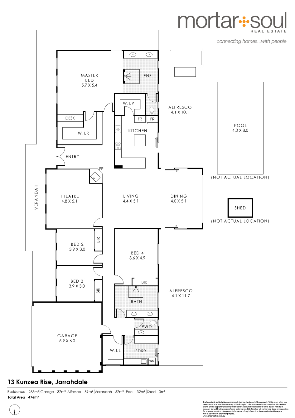 4-bedroom house at 13 Kunzea Rise, Jarrahdale, WA 6124, Serpentine-Jarrahdale, Western Australia