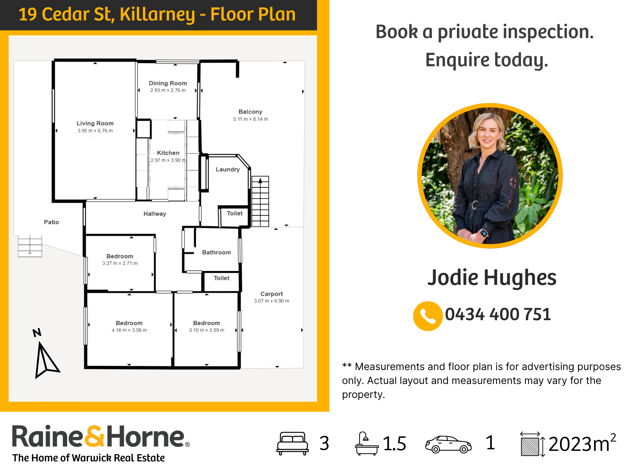 3-bedroom house at 19 CEDAR STREET, Killarney QLD 4373, Southern Downs, Queensland