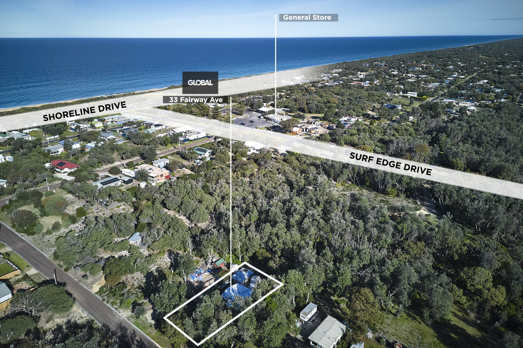 3-bedroom house at 33 Fairway Avenue, Golden Beach, VIC 3851, Wellington, Victoria