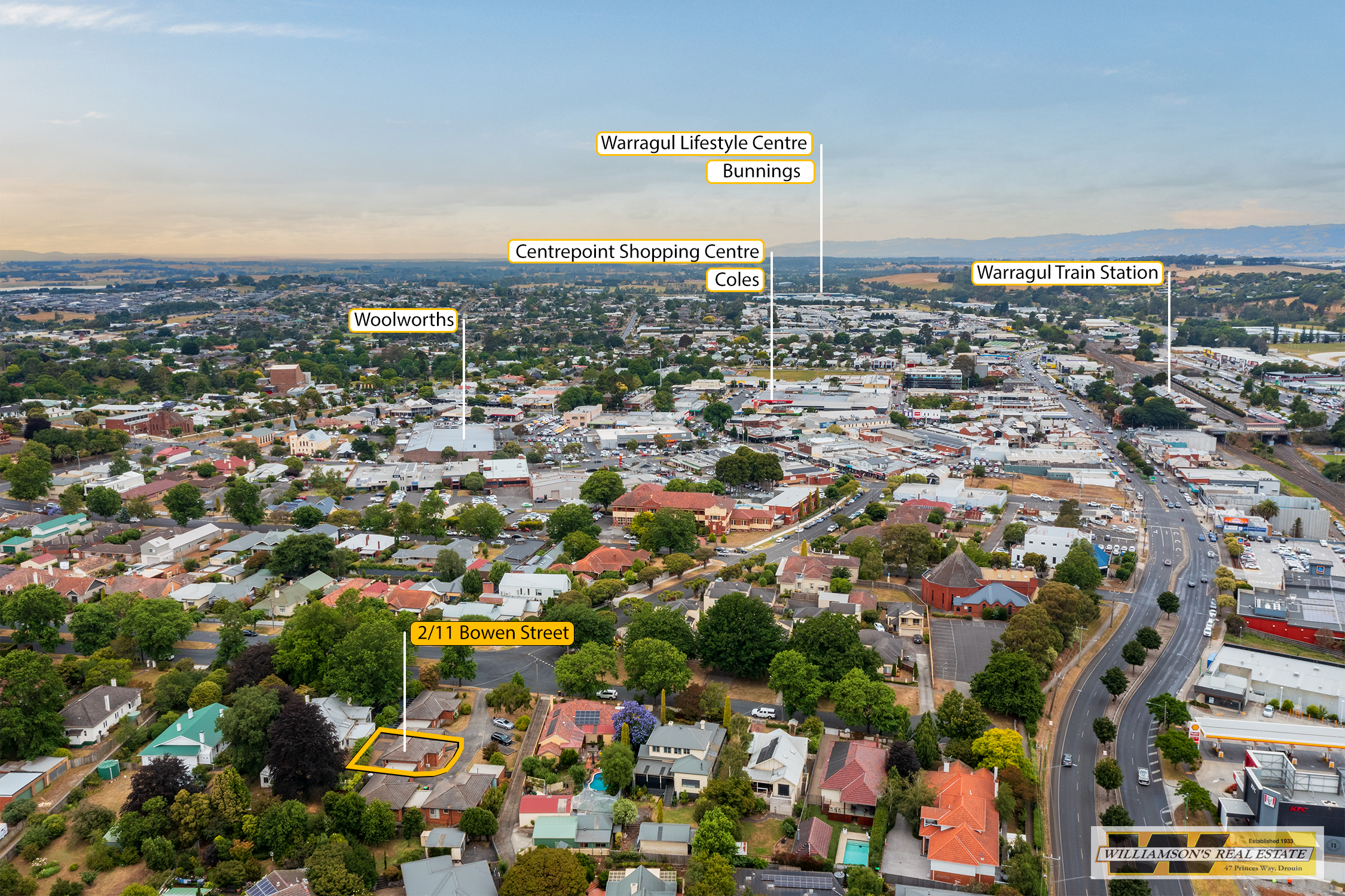 2-bedroom unit at 2/11 Bowen Street, Warragul, Vic, 3820, Baw Baw, Victoria