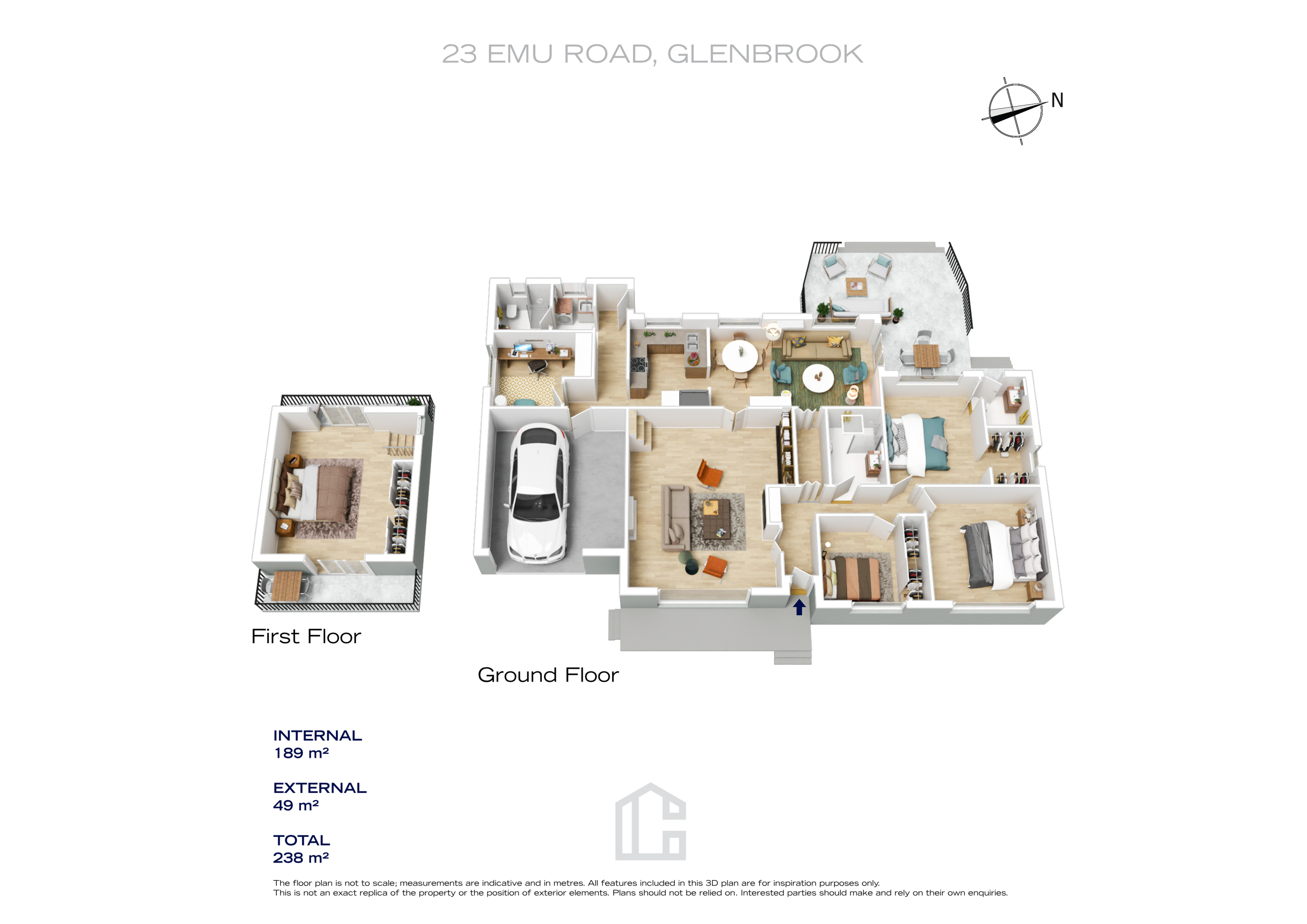 4-bedroom house at 23 Emu Road, Glenbrook, NSW 2773, Blue Mountains, New South Wales