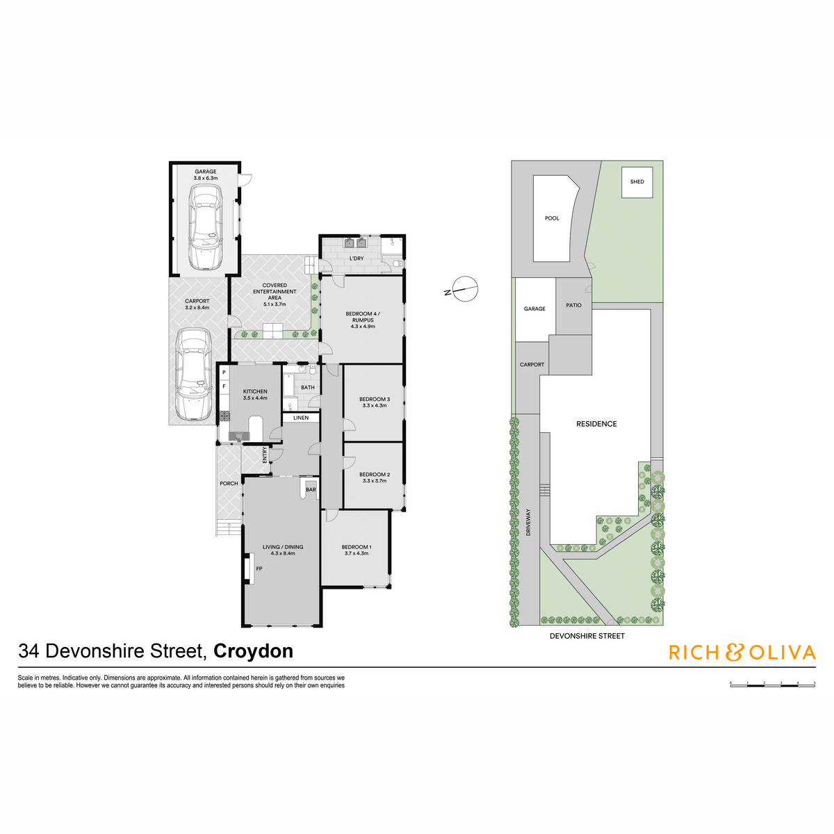 4-bedroom house at 34 Devonshire Street, Croydon, NSW 2132, Inner West, New South Wales
