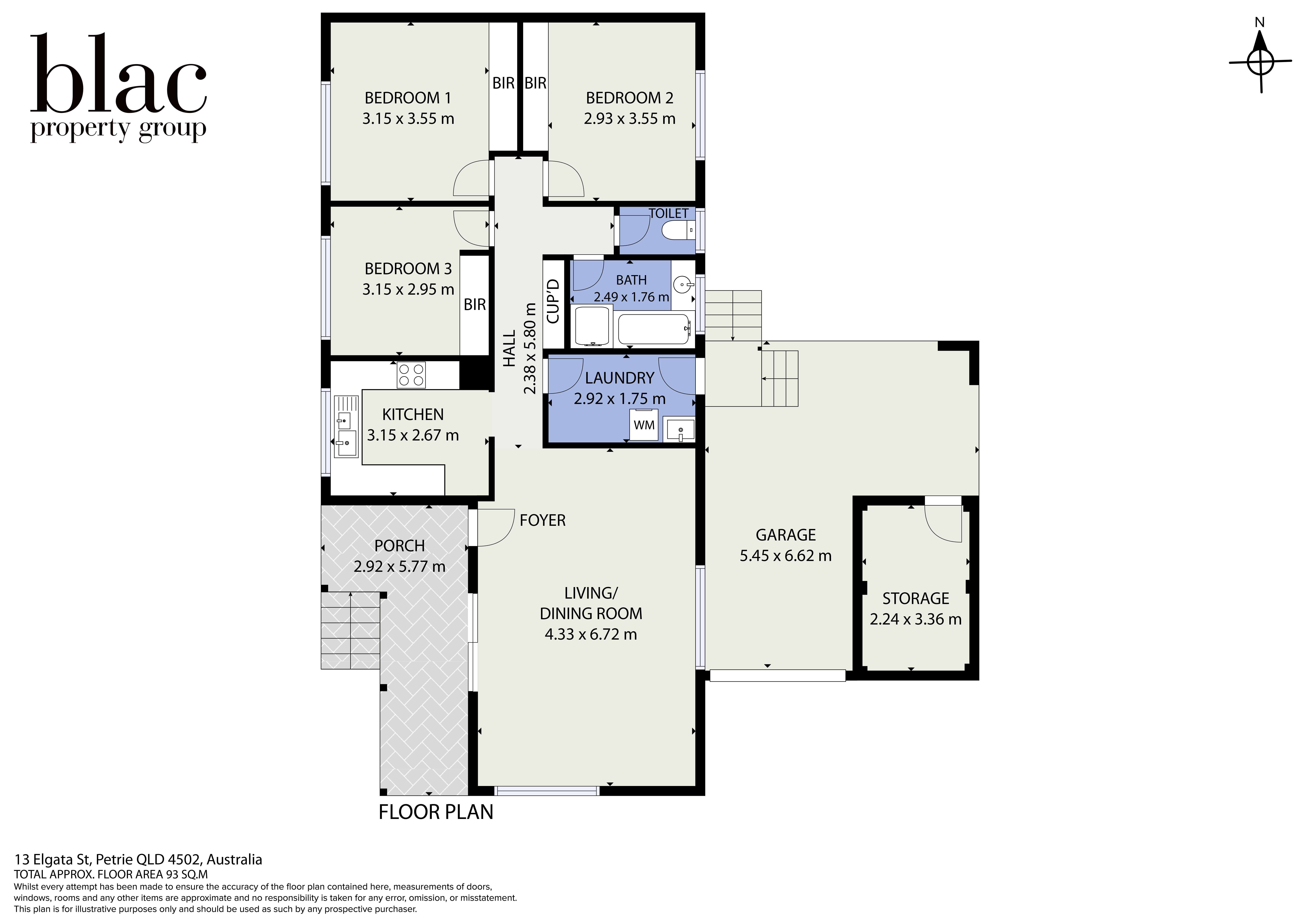 3-bedroom house at 13 ELGATA STREET, Petrie QLD 4502, Moreton Bay, Queensland