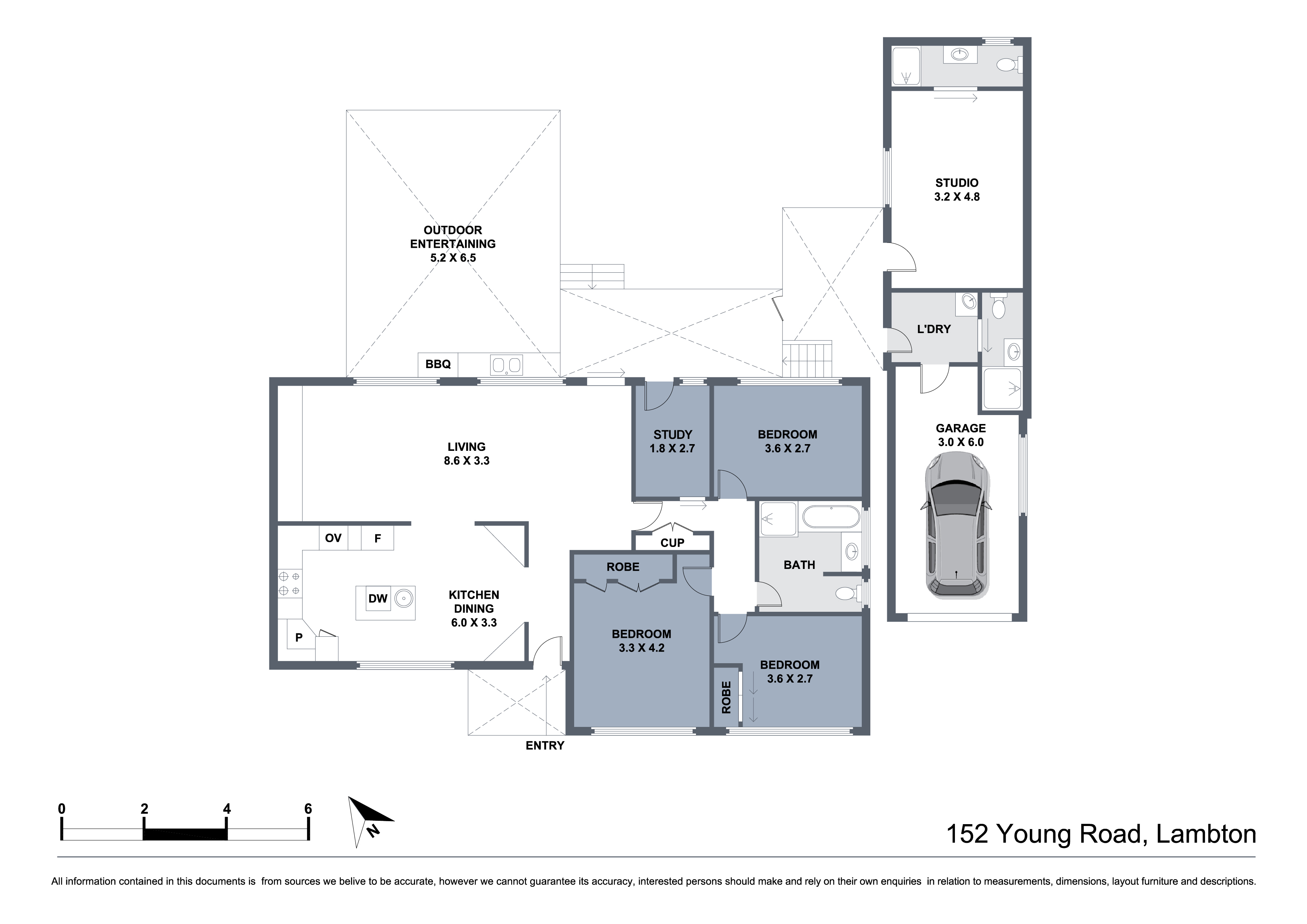 3-bedroom house at 152 Young Road, Lambton, NSW 2299, Newcastle, New South Wales
