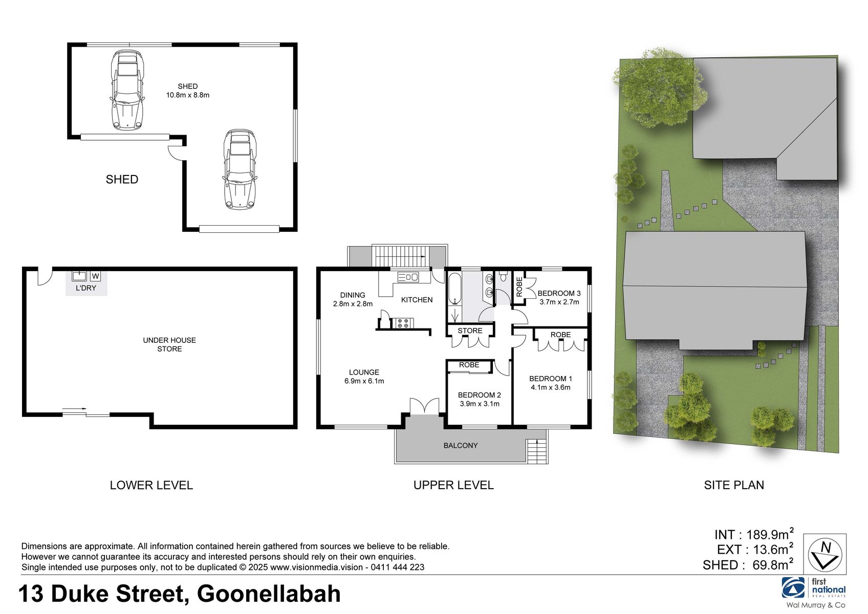 3-bedroom house at 13 Duke Street, Goonellabah, NSW 2480, Lismore, New South Wales