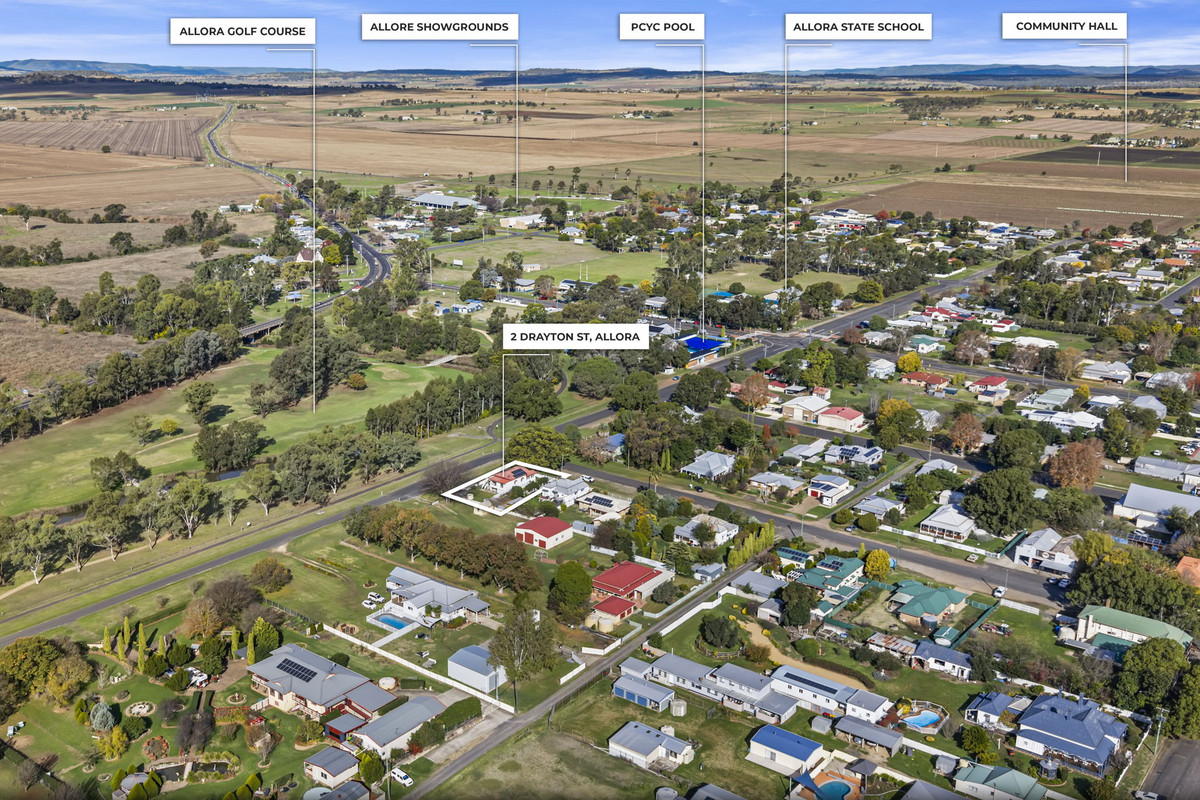 3-bedroom house at 2 DRAYTON STREET, Allora QLD 4362, Southern Downs, Queensland