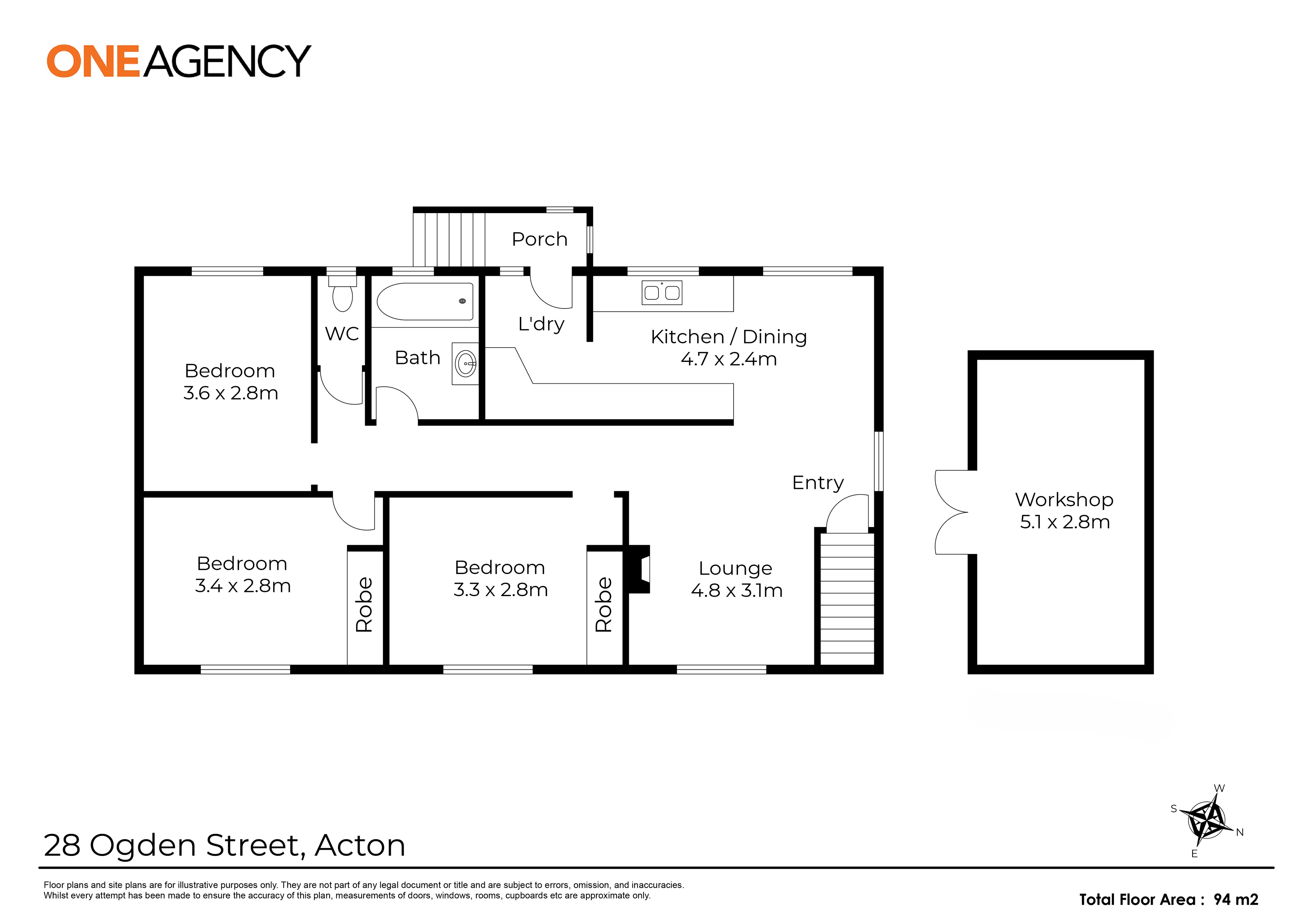 3-bedroom house at 28 OGDEN STREET, Acton TAS 7320, Burnie, Tasmania