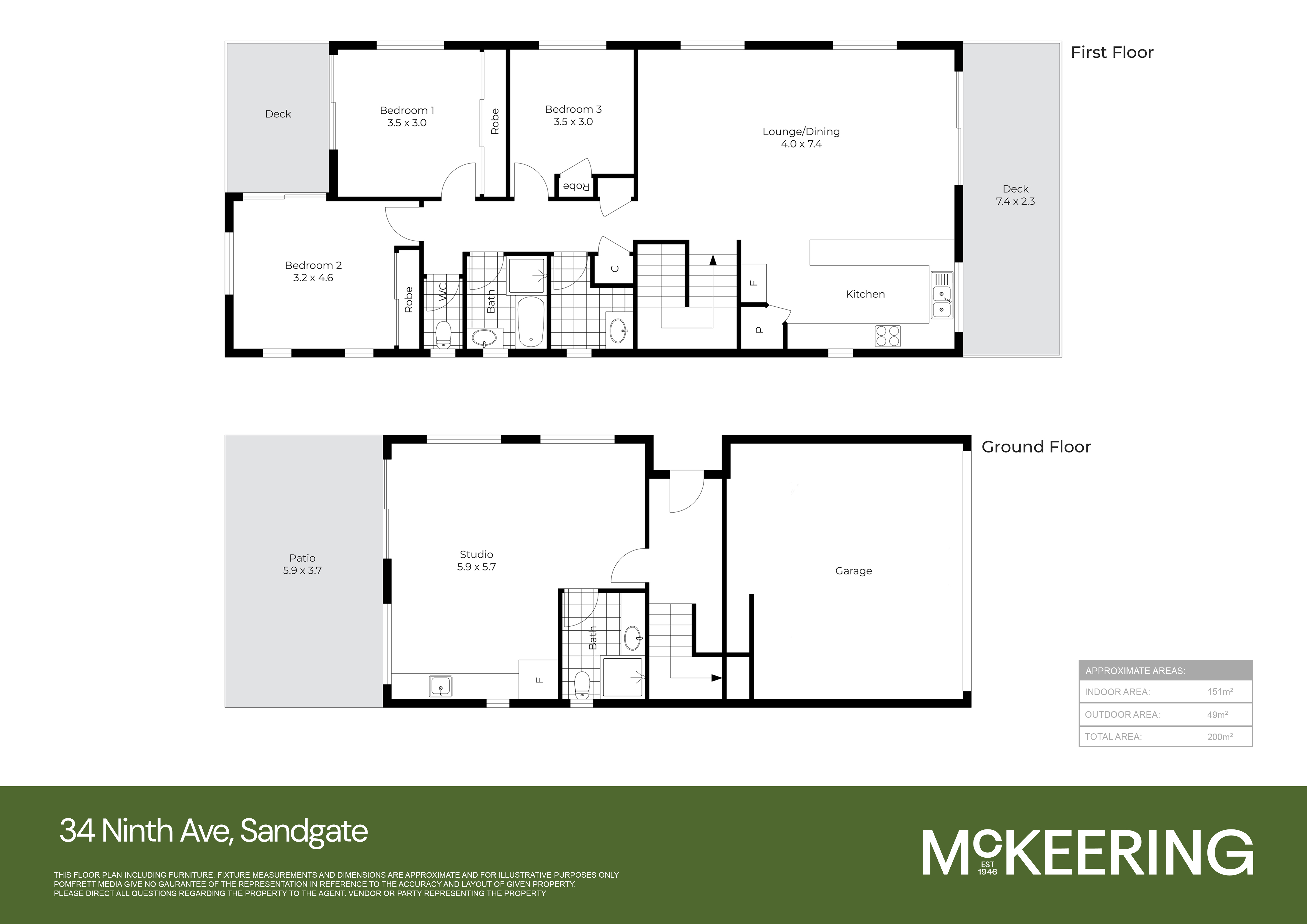 3-bedroom house at 34 Ninth Avenue, Sandgate, QLD 4017, Brisbane, Queensland