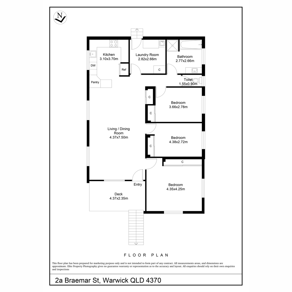 3-bedroom house at 2A Braemar Street, Warwick, Qld, 4370, Southern Downs, Queensland