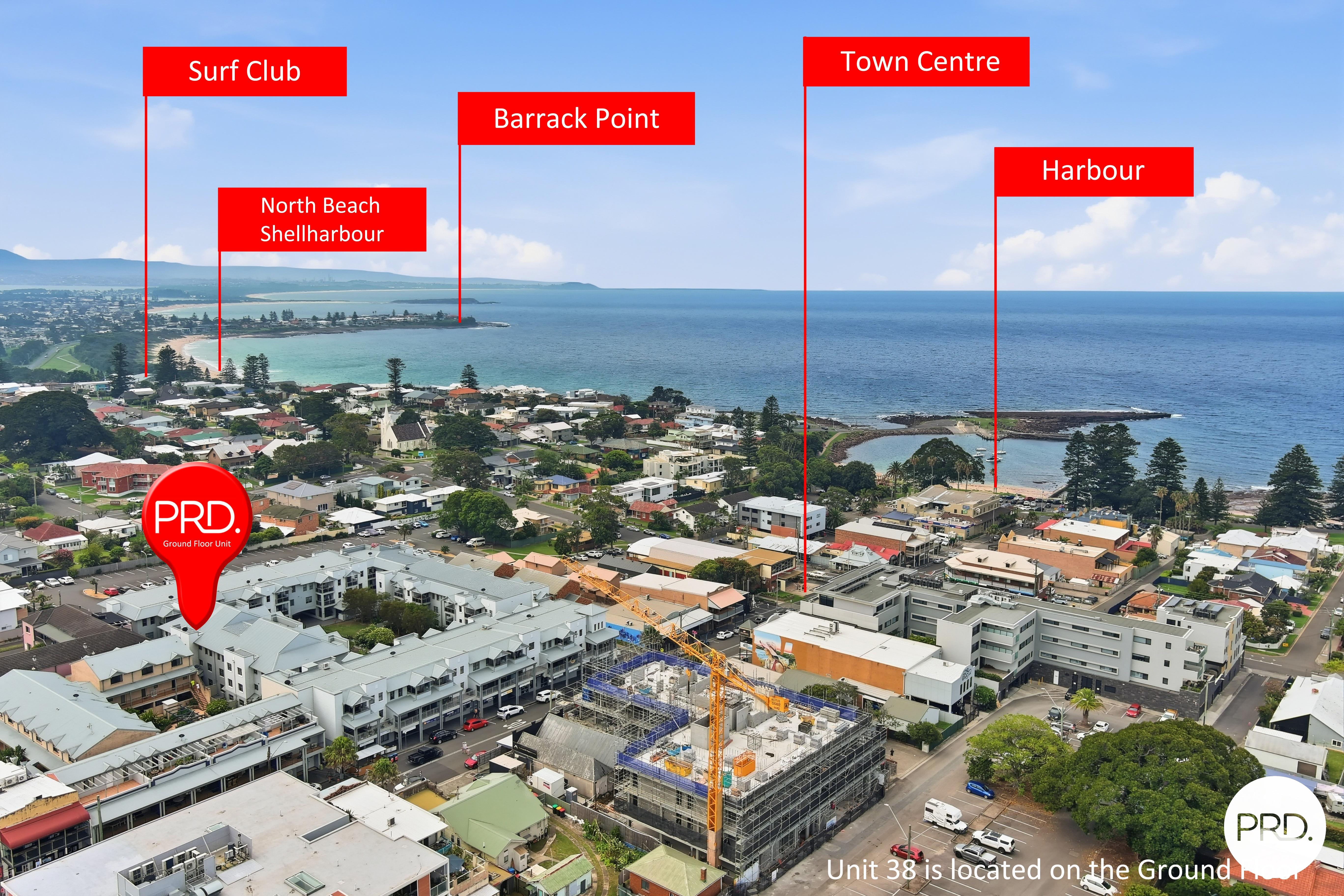 2-bedroom unit at 38/20-26 Addison Street, Shellharbour, NSW 2529, Shellharbour, New South Wales