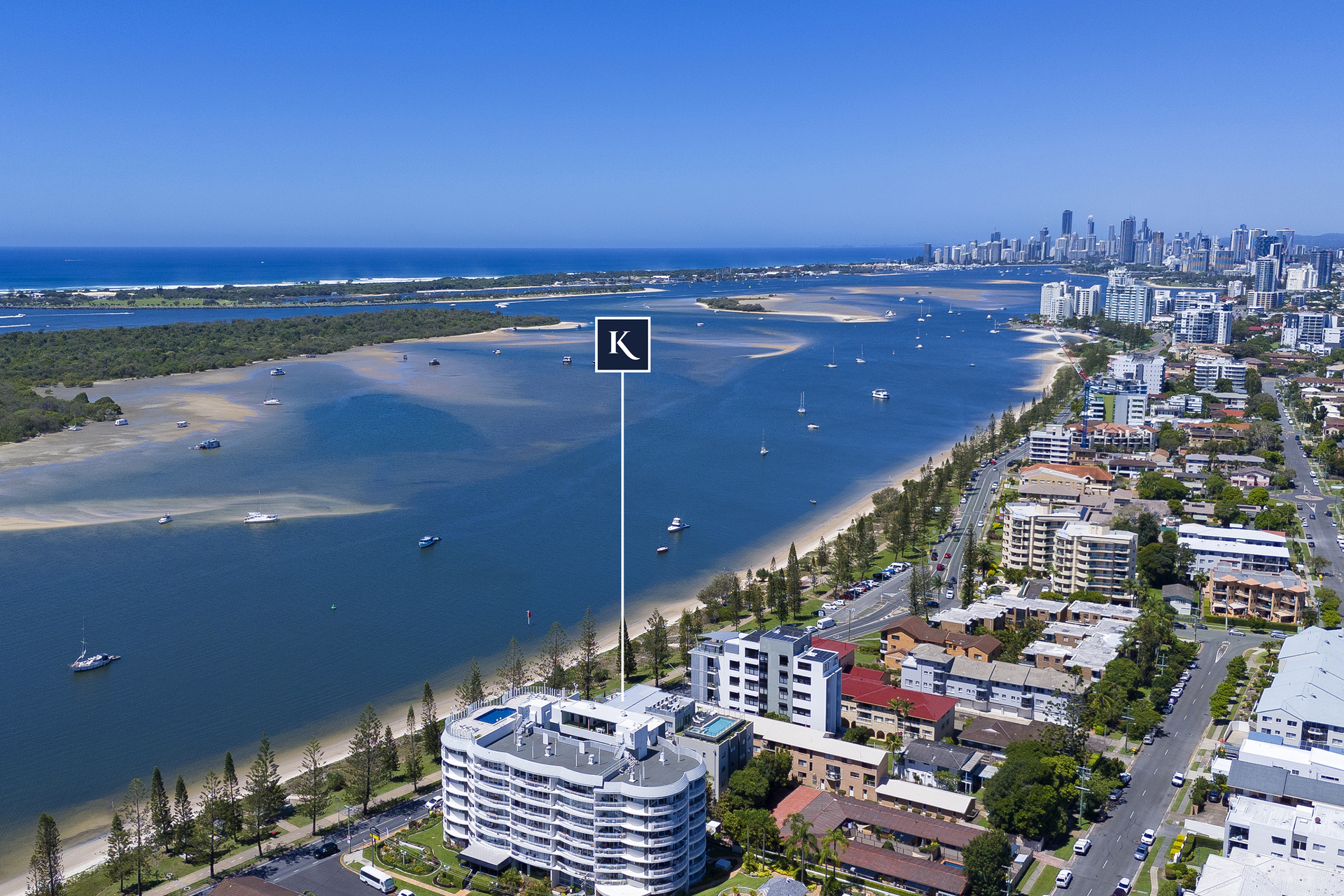 2-bedroom unit at 4 508 MARINE PARADE, BIGGERA WATERS QLD 4216, Gold Coast, Queensland