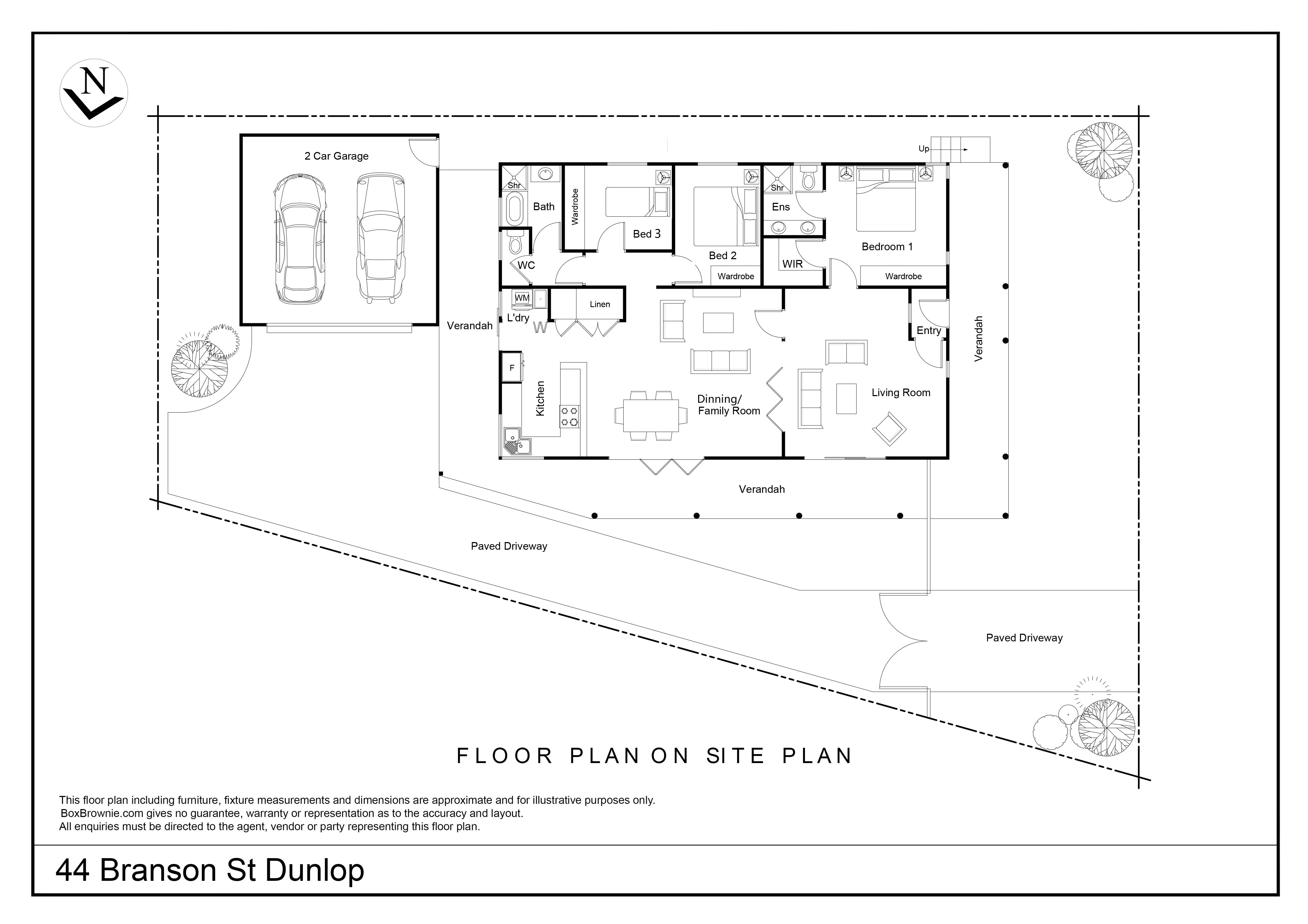 3-bedroom house at 44 Branson Street, Dunlop, ACT 2615, Unincorporated Act, Australian Capital Territory