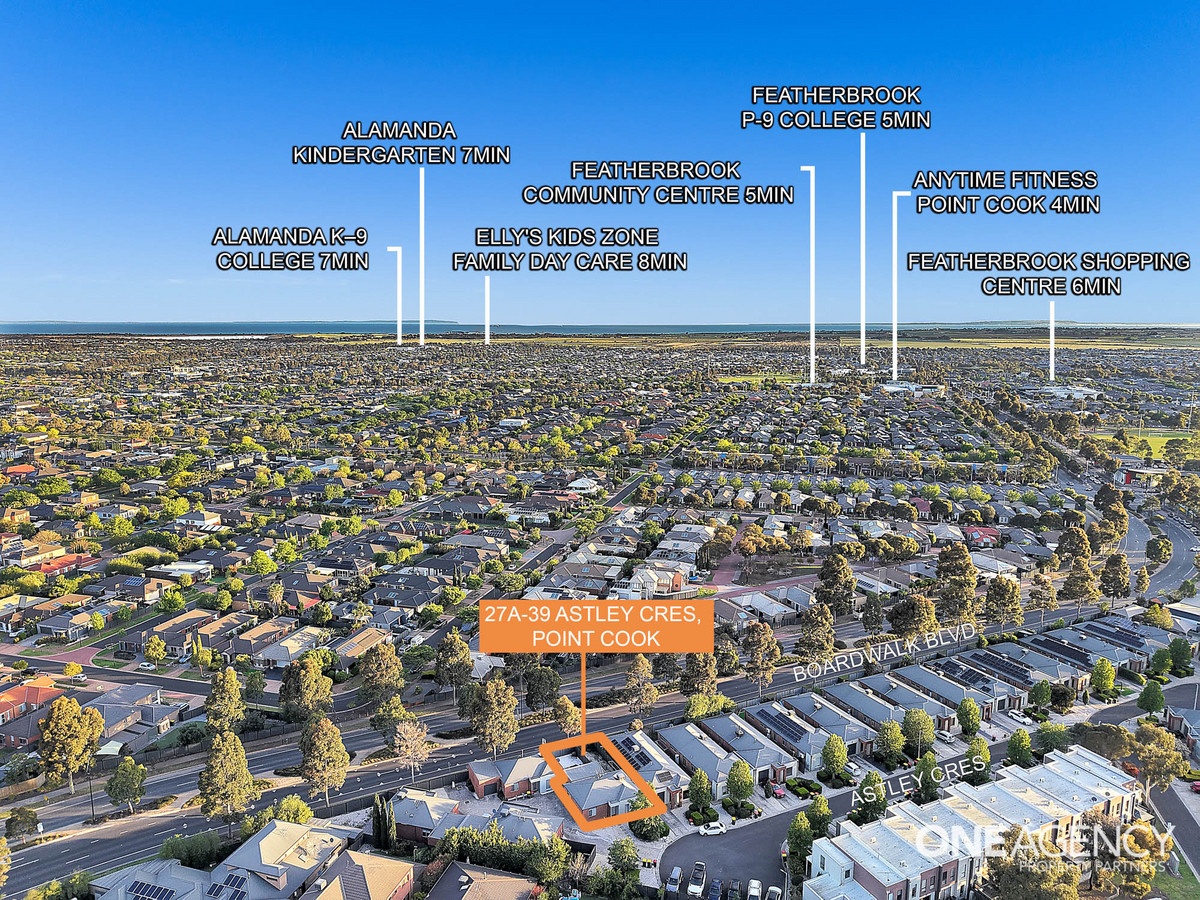 2-bedroom unit at 27A/39 Astley Crescent, Point Cook, VIC 3030, Wyndham, Victoria