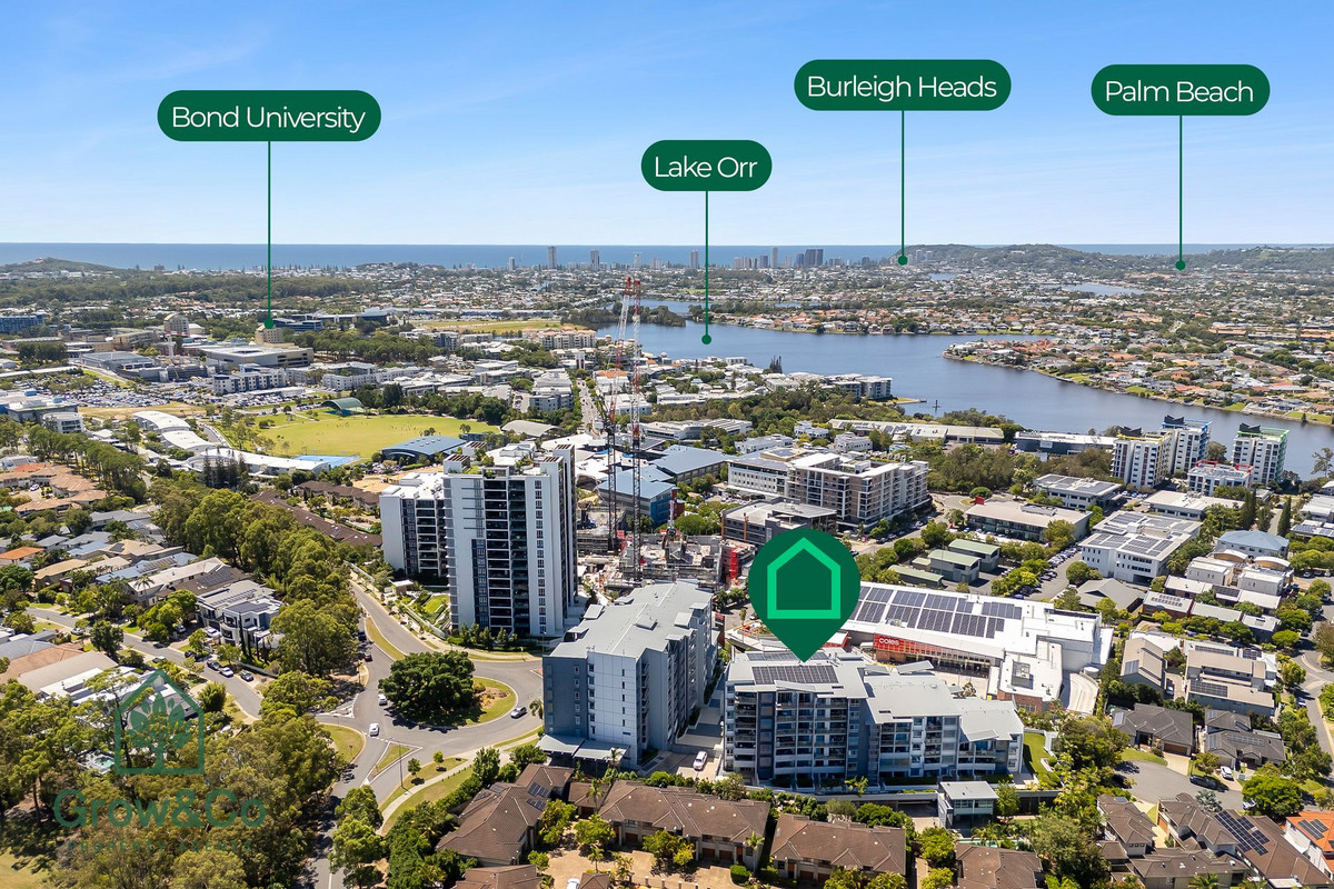 2-bedroom unit at 1308 A&B/3 Main Street, Varsity Lakes, Qld, 4227, Gold Coast, Queensland